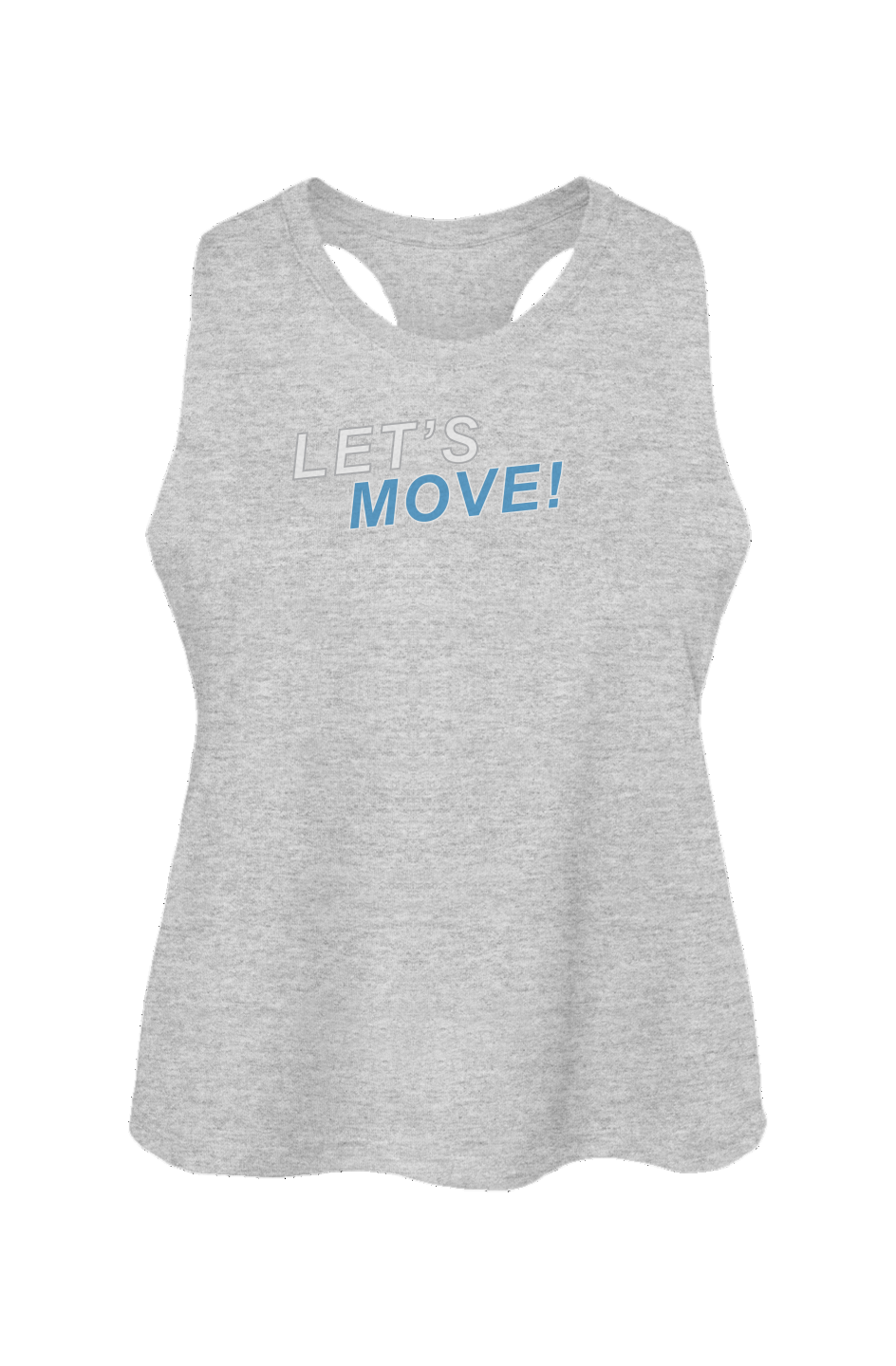 Group Active Let's Move Women's Racerback Cropped Tank