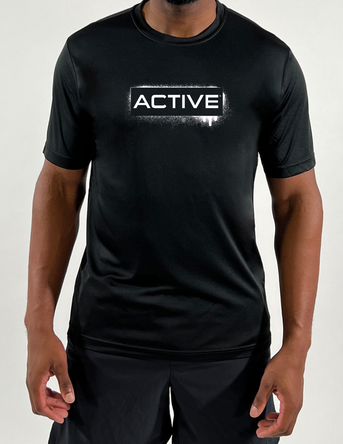 Graffiti Active Mens Performance Shirt