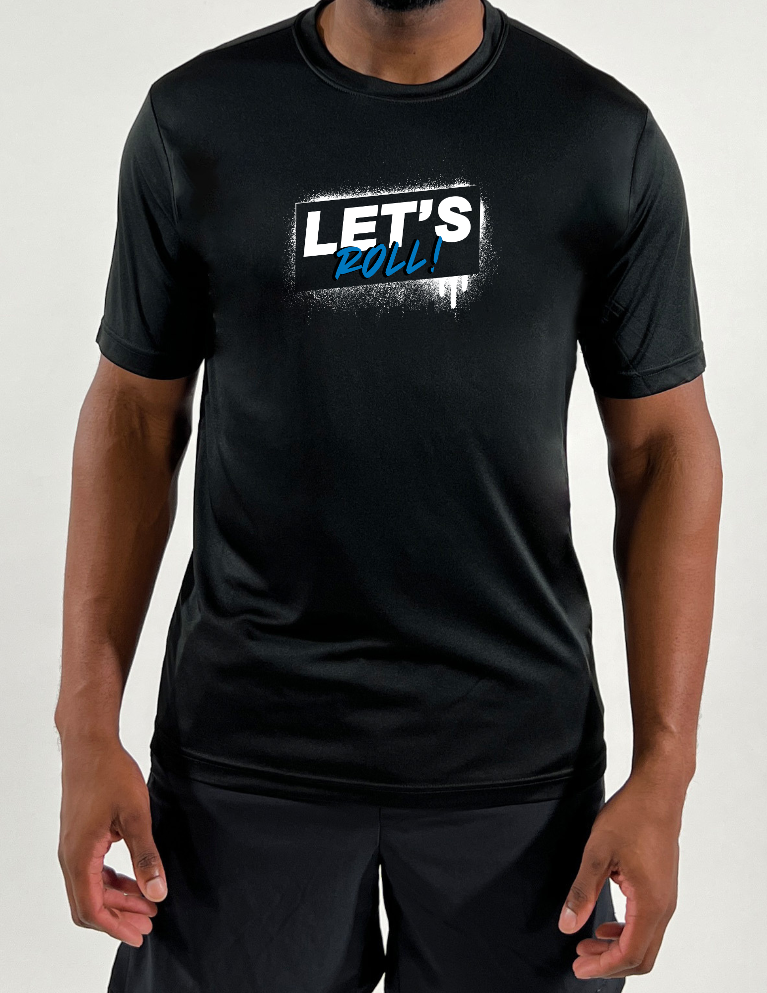 Let's Roll Group Ride Mens Performance Shirt