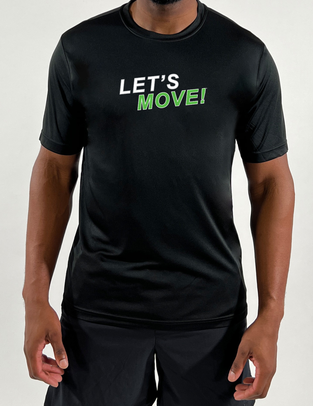 Centergy Let's Move Mens Performance Shirt