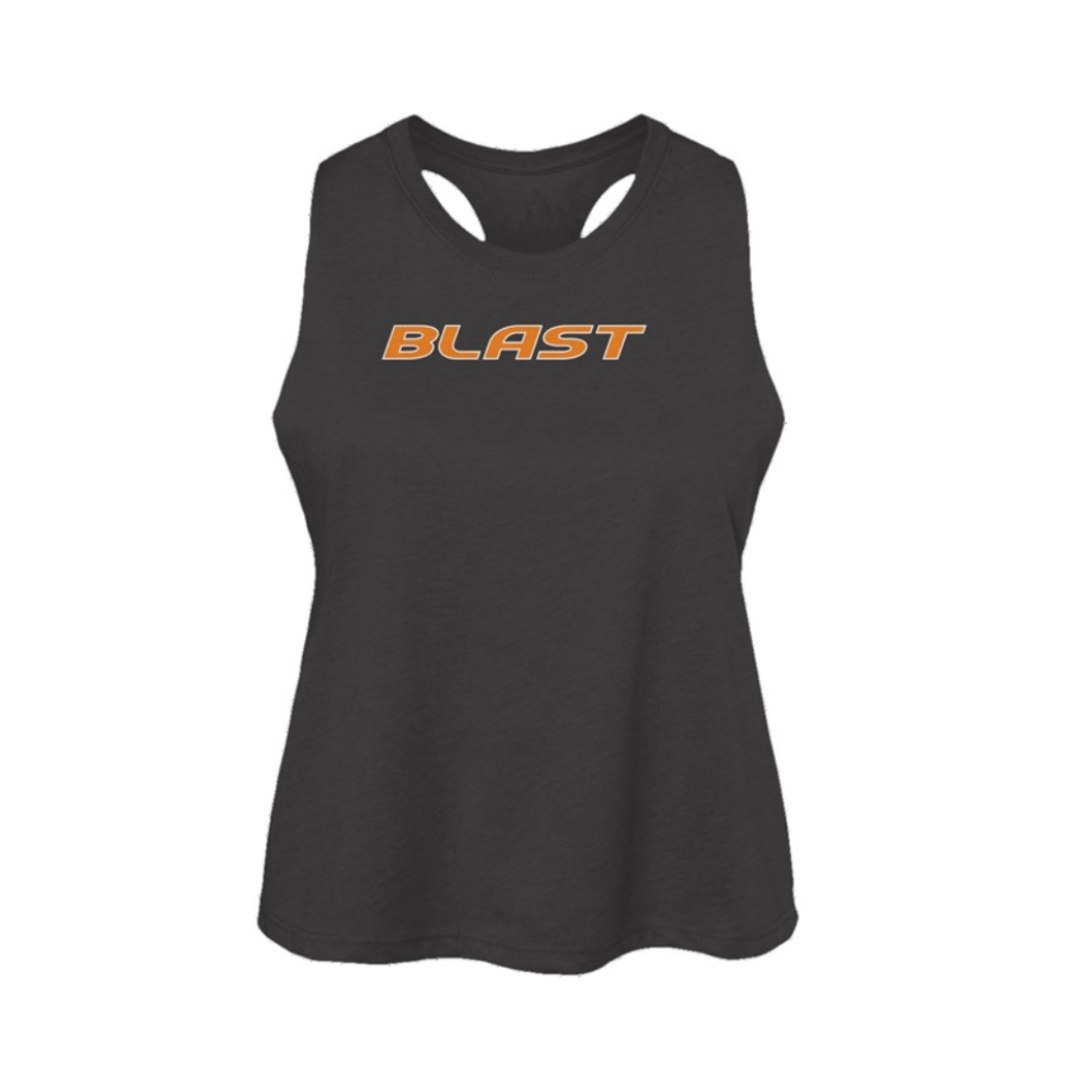 Blast Women's Racerback Cropped Tank