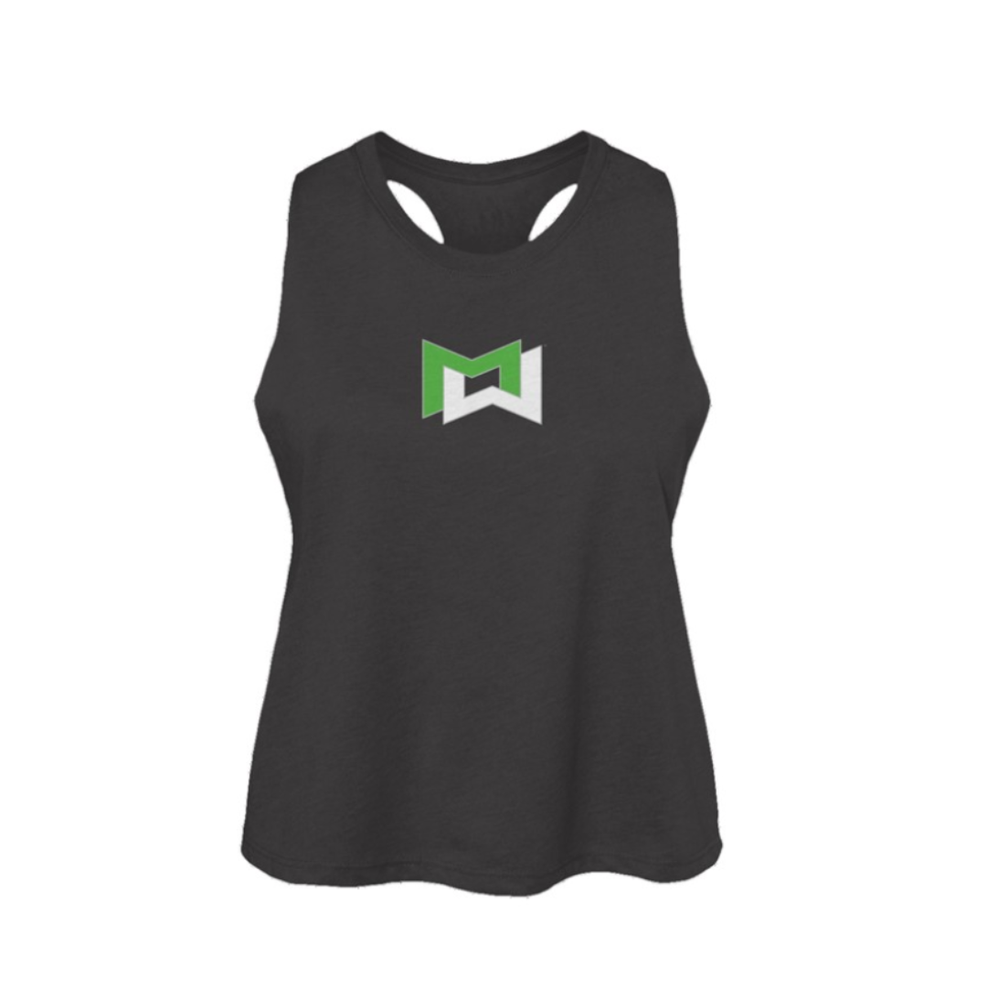 Centergy M Icon Women's Racerback Cropped Tank