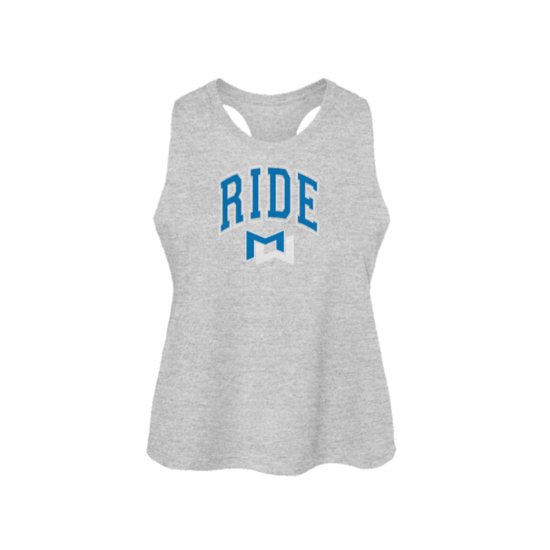 Group Ride Collegiate Women's Racerback Cropped Tank