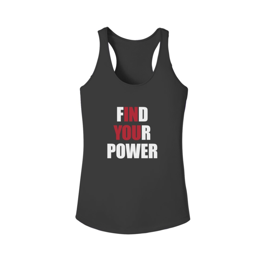 Find Your Power Womens Sleeveless Tank