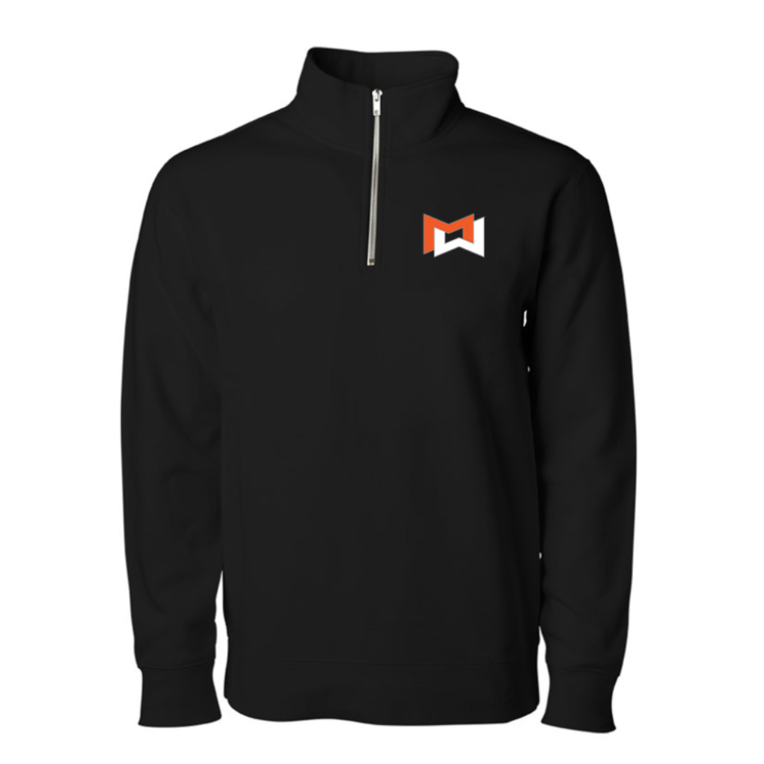 MOSSA Icon Unisex Quarter Zip Pullover