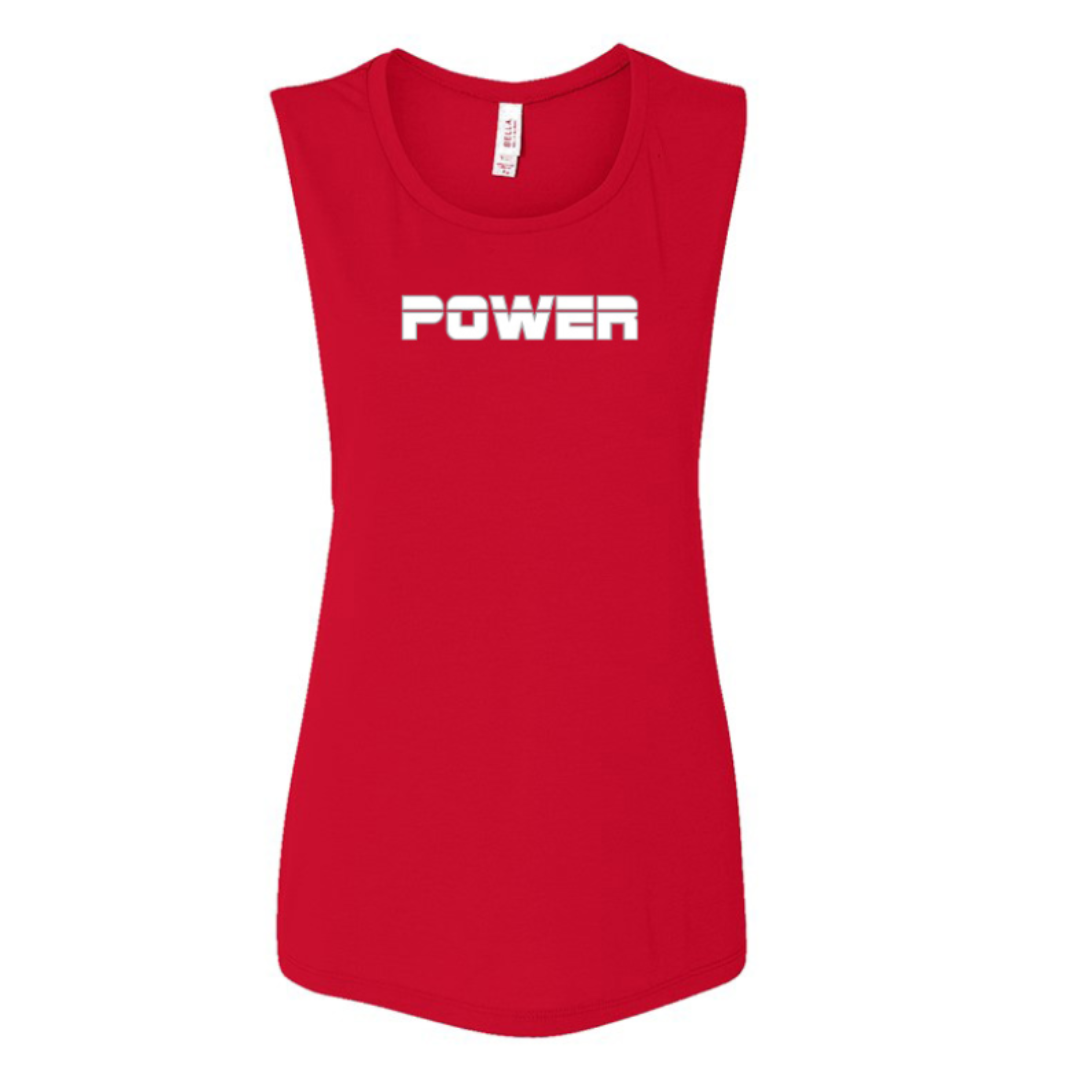 POWER Flowy Scoop Muscle Tank