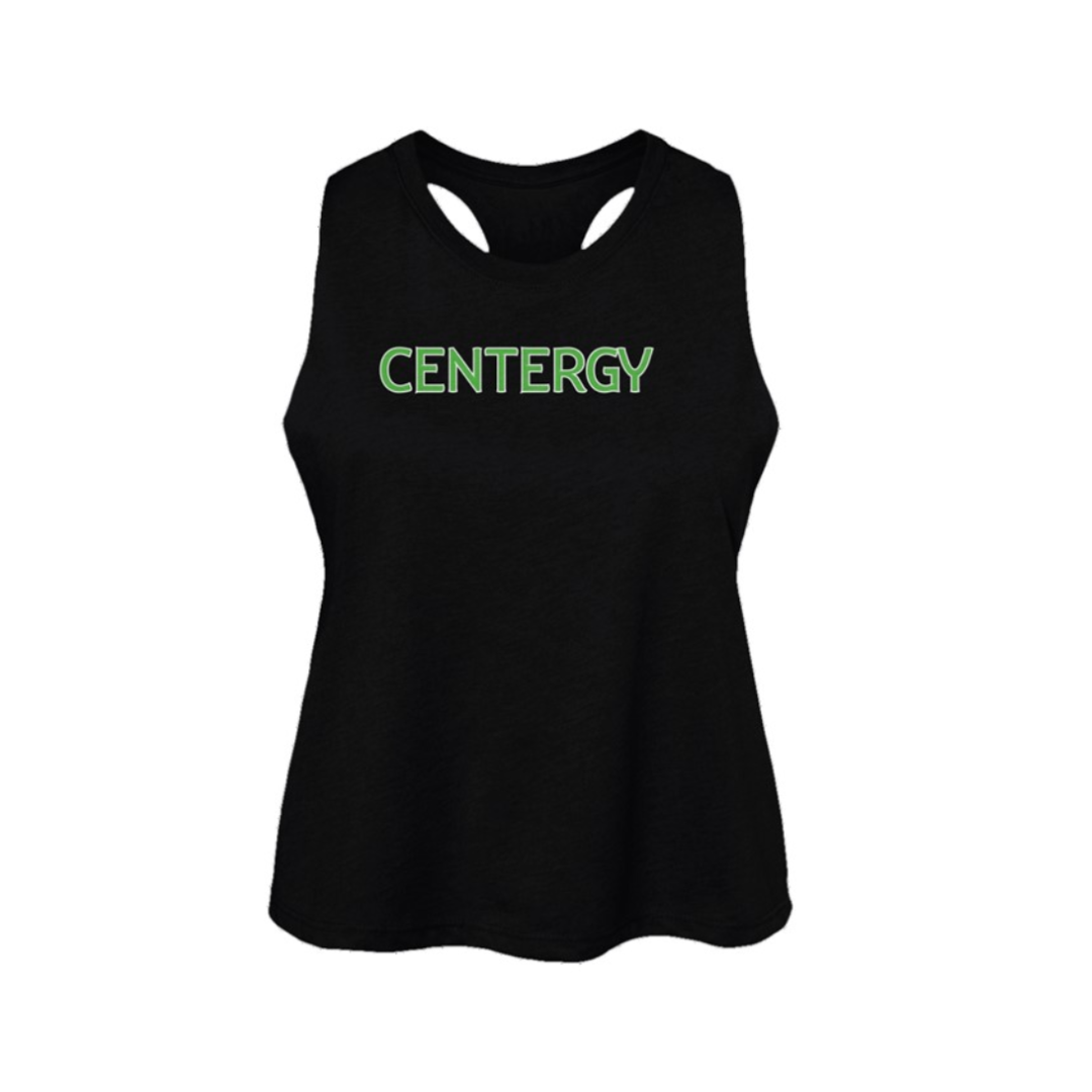 Centergy Women's Racerback Cropped Tank