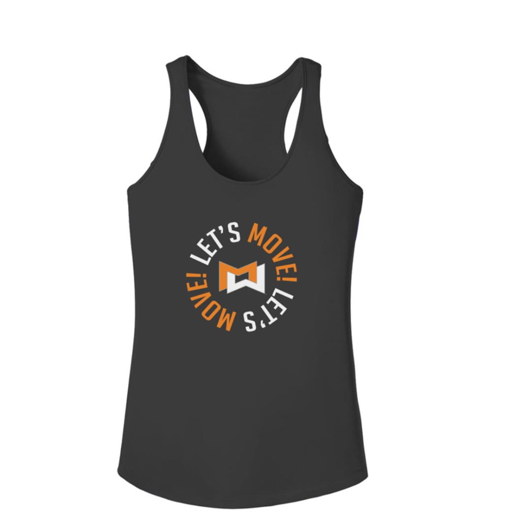 Group Blast Circle Logo Womens Competitor Tank