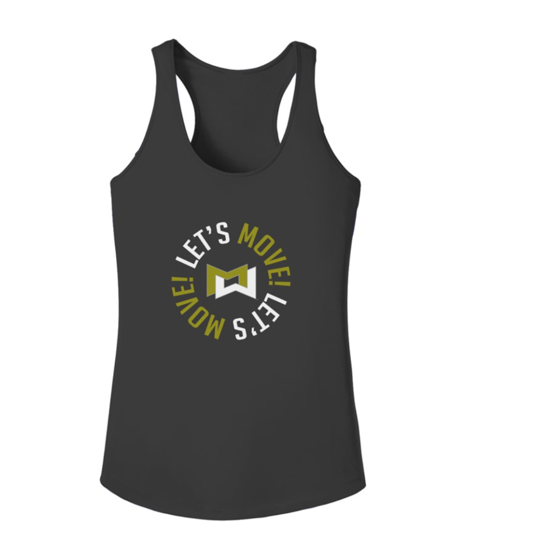 Group Fight Circle Logo Womens Competitor Tank