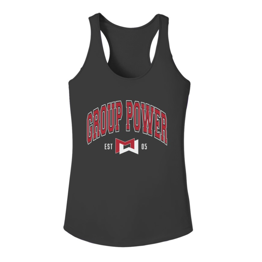 Group Power Collegiate Womens Sleeveless Tank