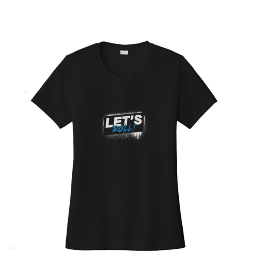 Let's Roll Group Ride Womens Performance Shirt