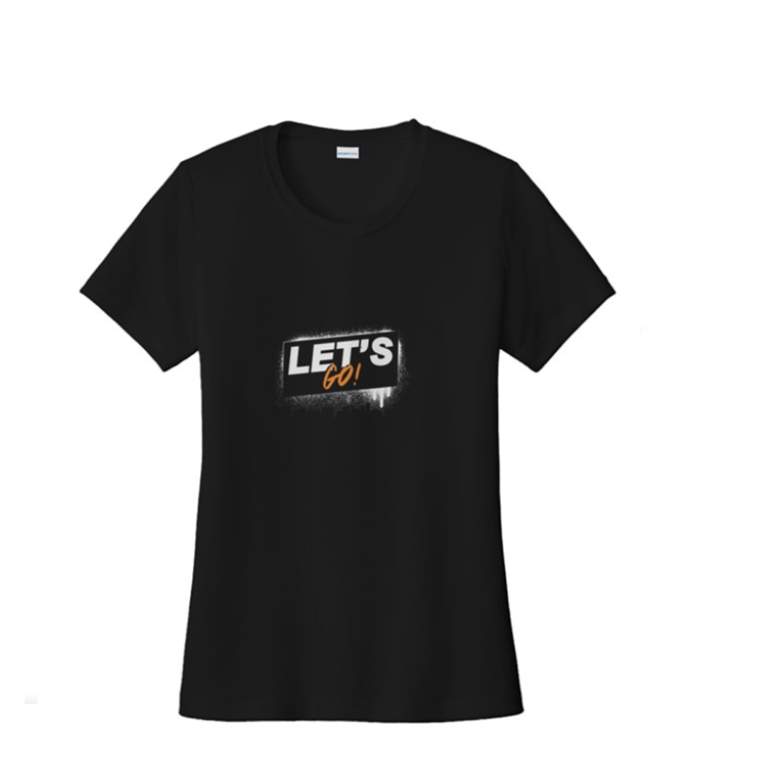 Let's Go Group Blast Womens Performance Shirt