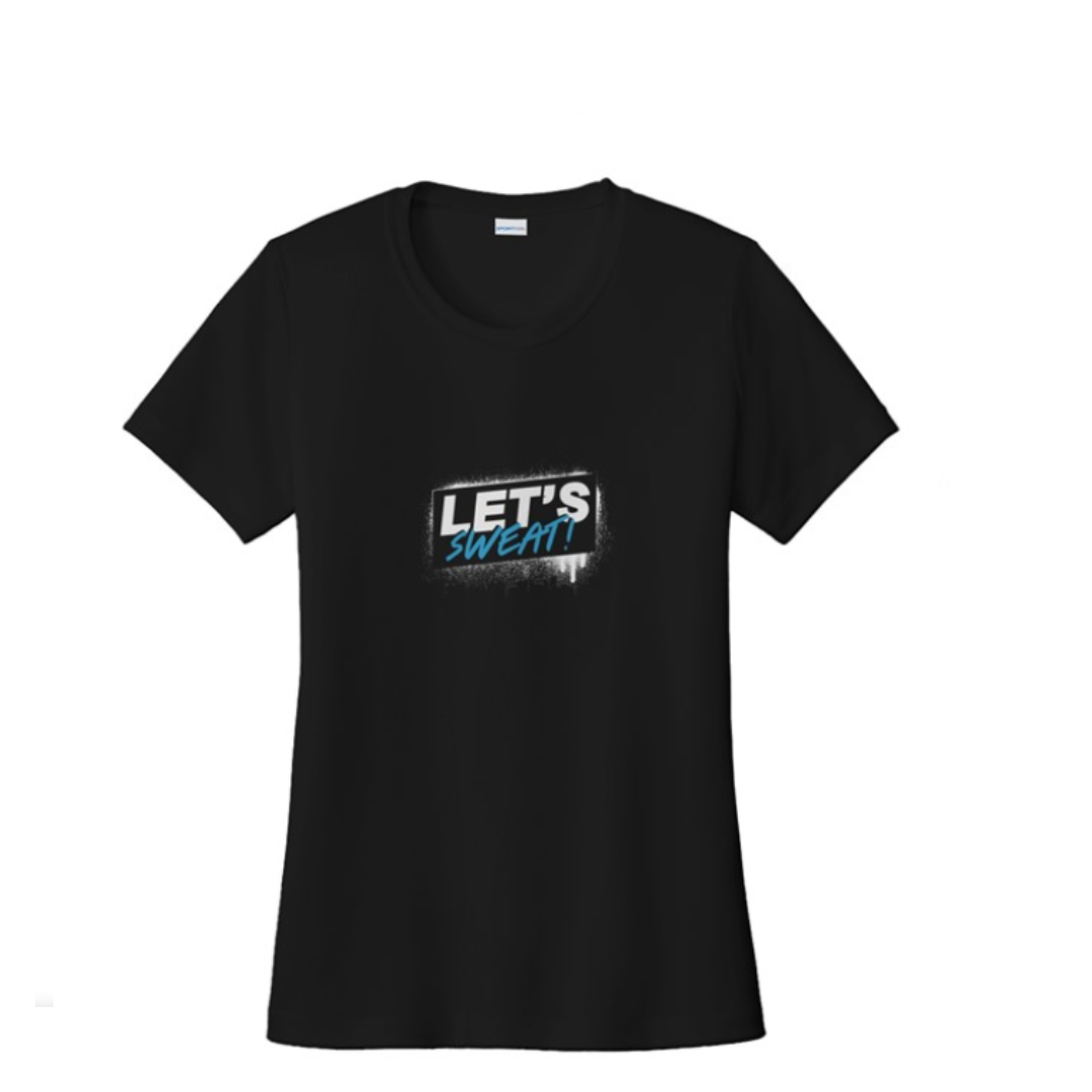 Let's Sweat Group Active Womens Performance Shirt