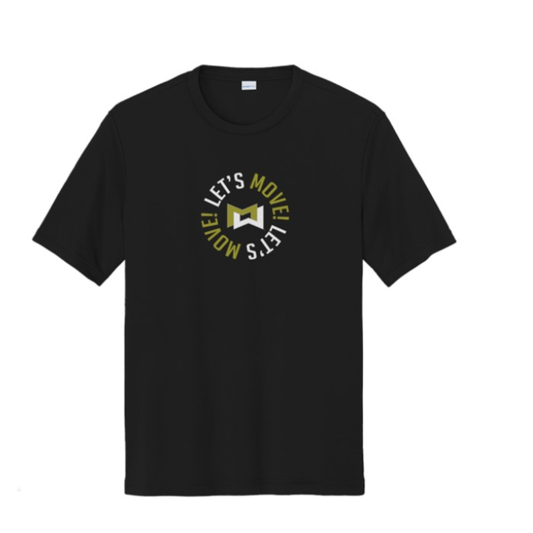 Group Fight Circle Logo Mens Performance Shirt