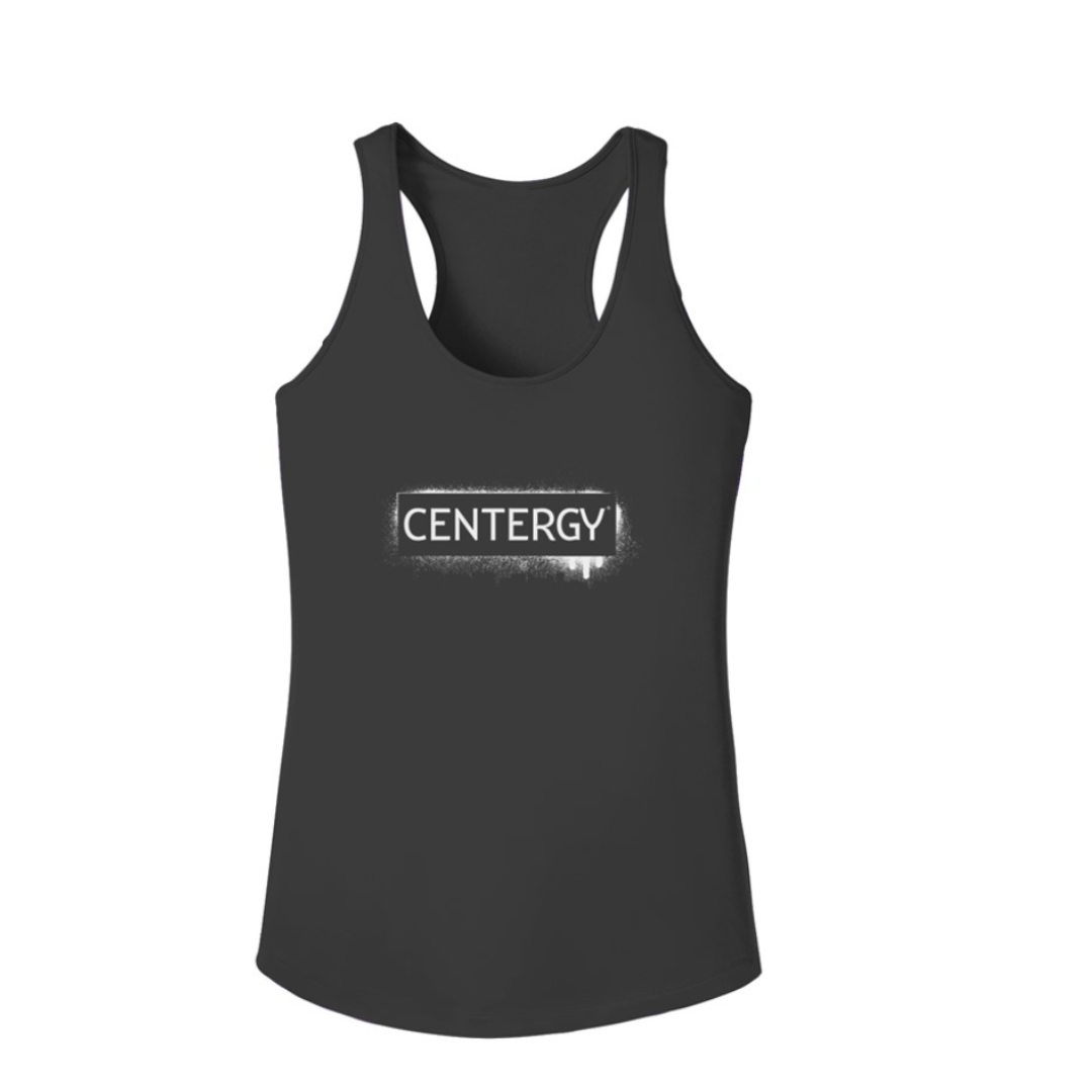 Centergy Graffiti Logo Women's Competitor Tank
