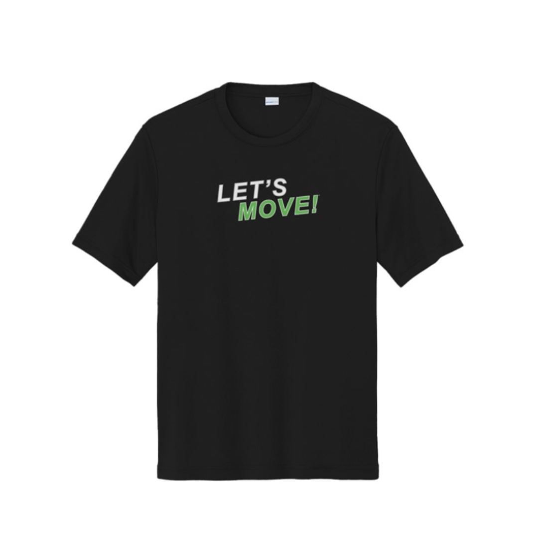Centergy Let's Move Mens Performance Shirt
