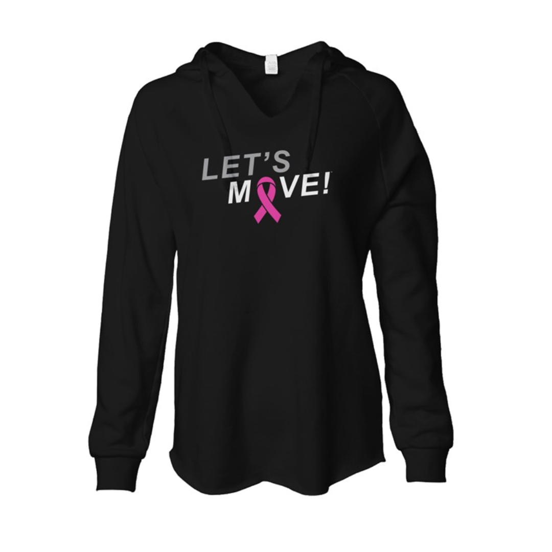 Womens Let's Move Hope Collection Hooded Sweatshirt
