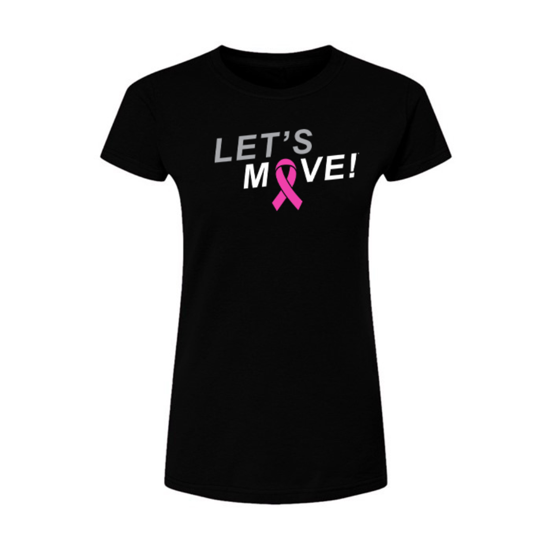 MOSSA HOPE Collection Let's Move Womens Jersey T-Shirt