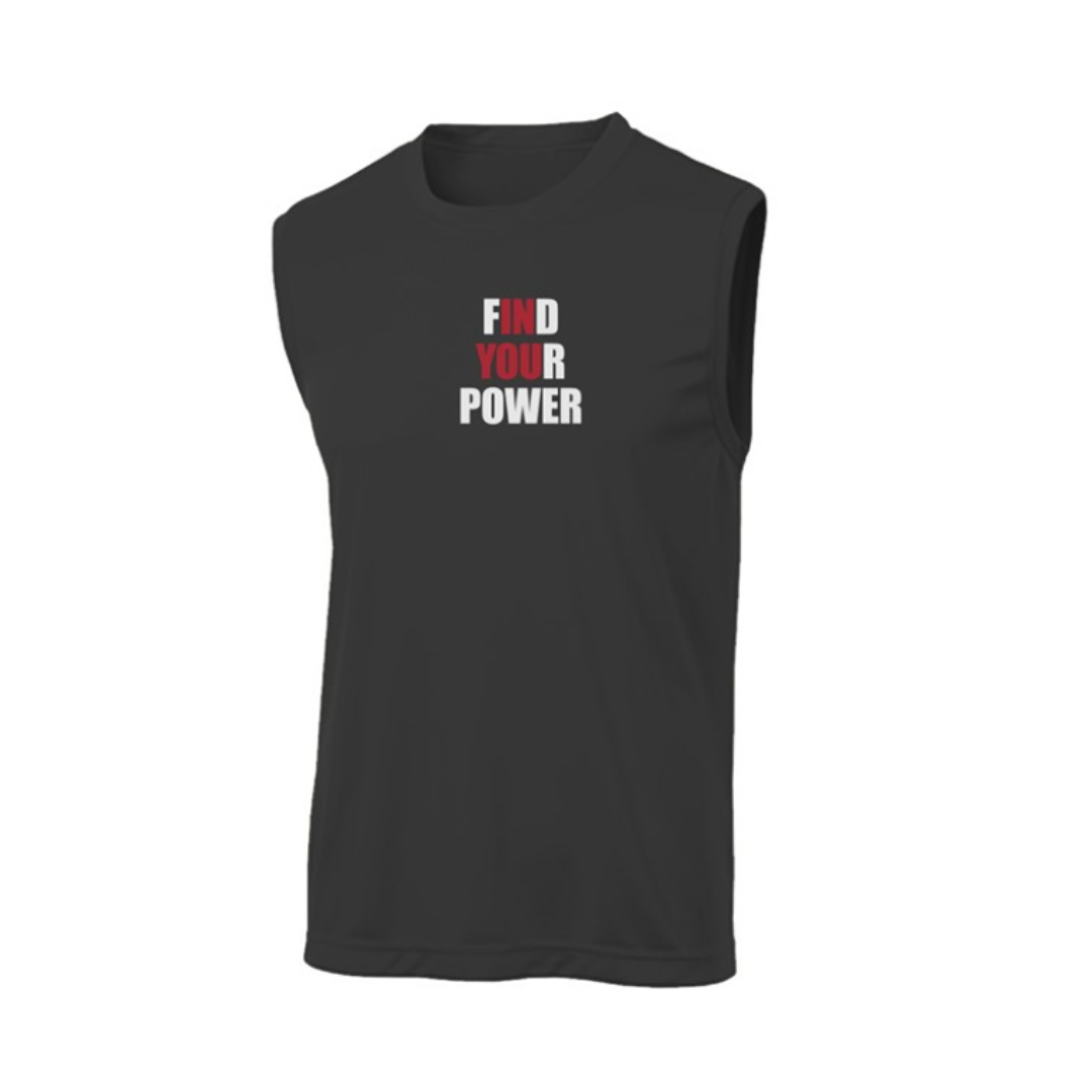 Find Your Power Men's Sleeveless Tank