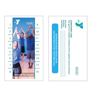 Y Balance & Flex Together STRENGTH IN NUMBERS Commitment Cards