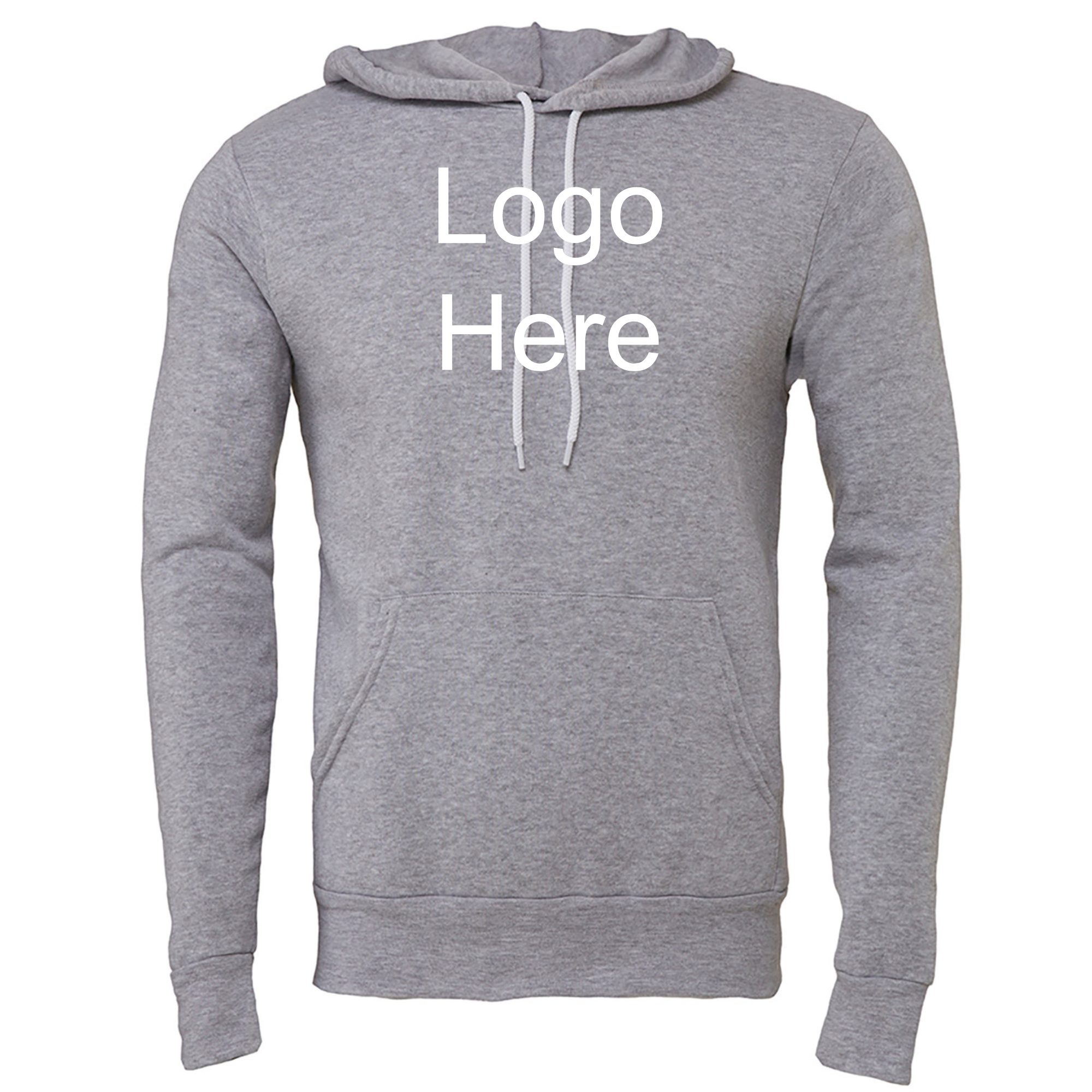 MOSSA Print On Demand Unisex Bella + Canvas Hoodie (Athletic Heather)