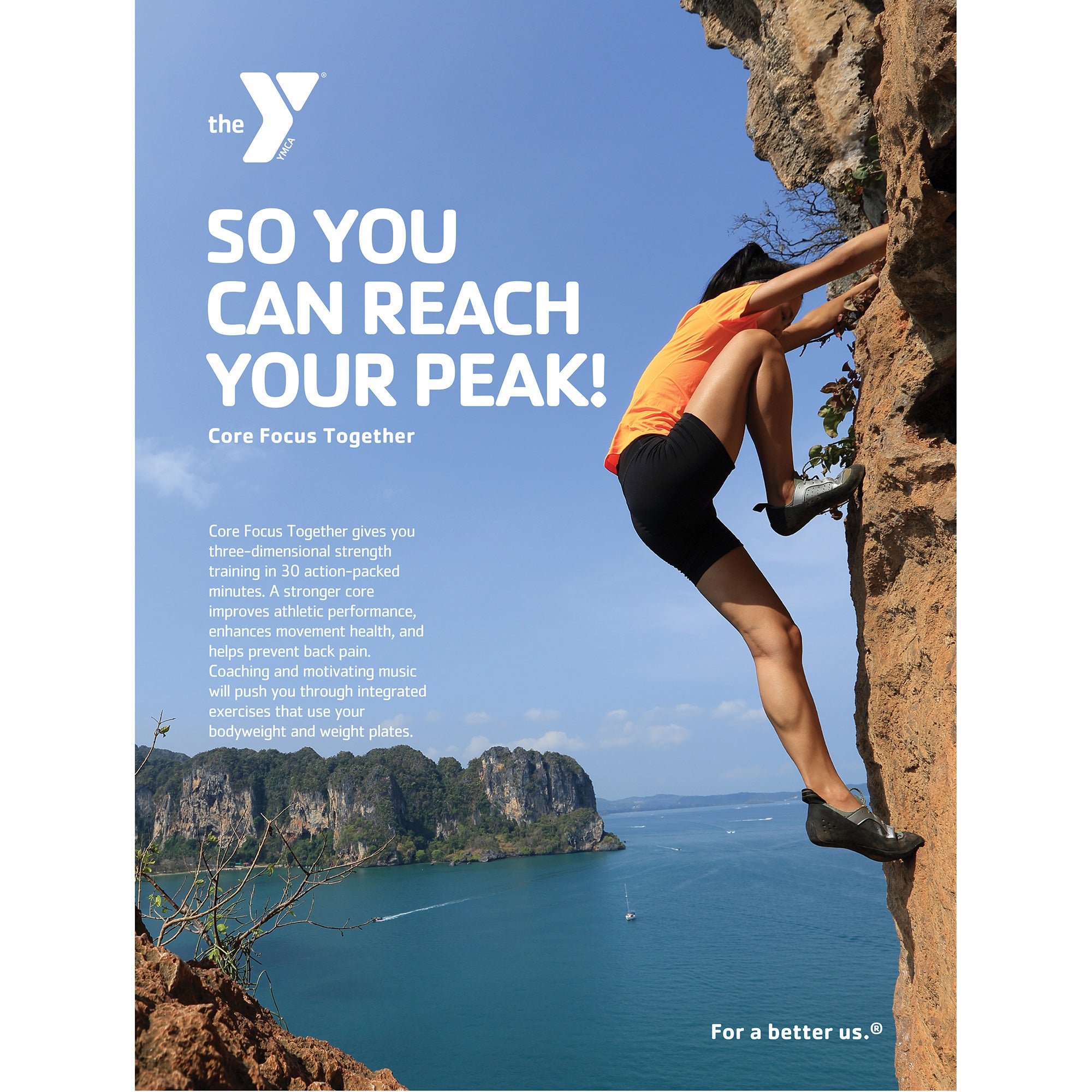 Y Core Focus Together SO YOU CAN Poster