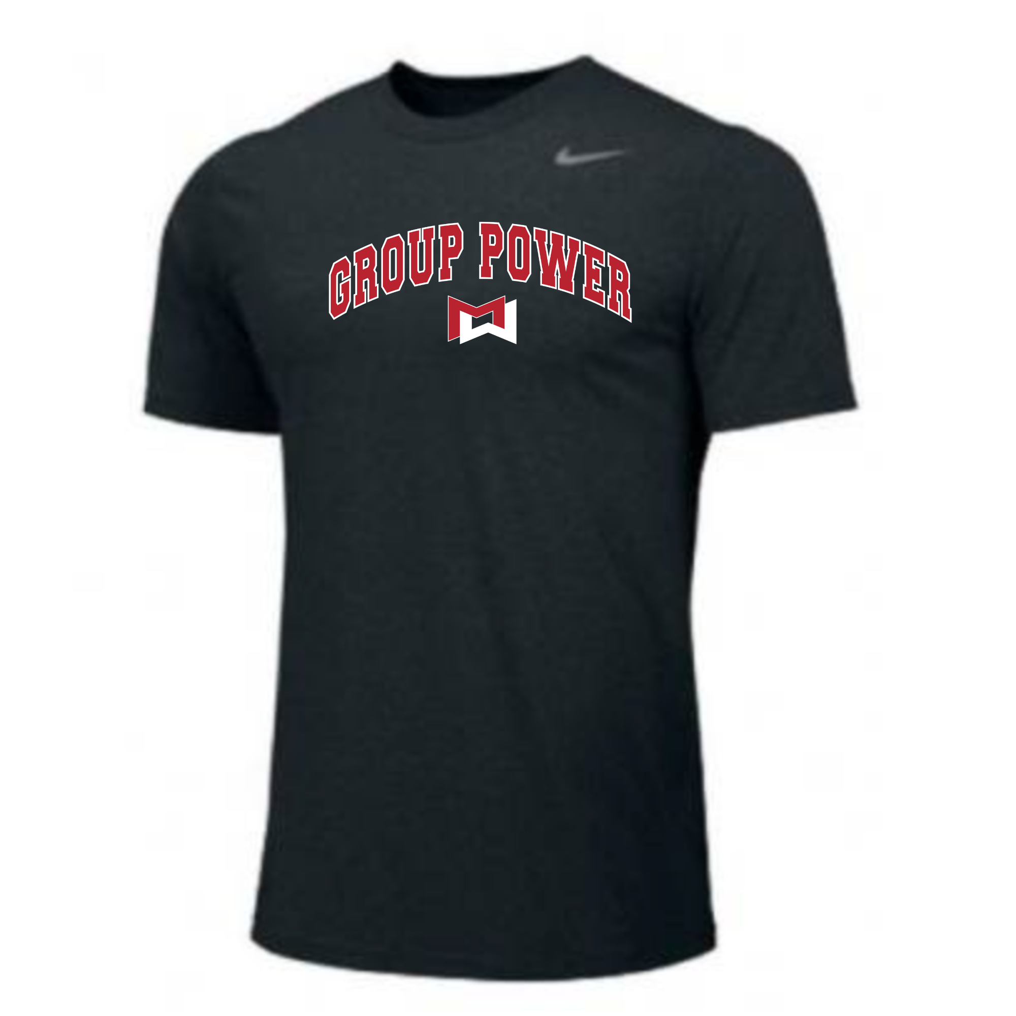 MOSSA Group Power Collegiate Logo Nike Men's Short Sleeve Legend Crew