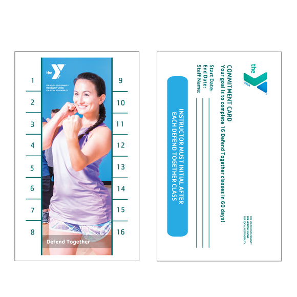 Y Defend Together STRENGTH IN NUMBERS Commitment Cards