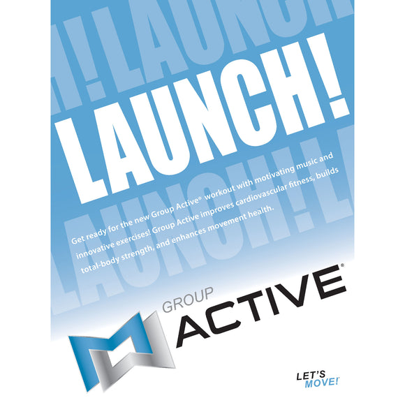 Group Active Launch Poster