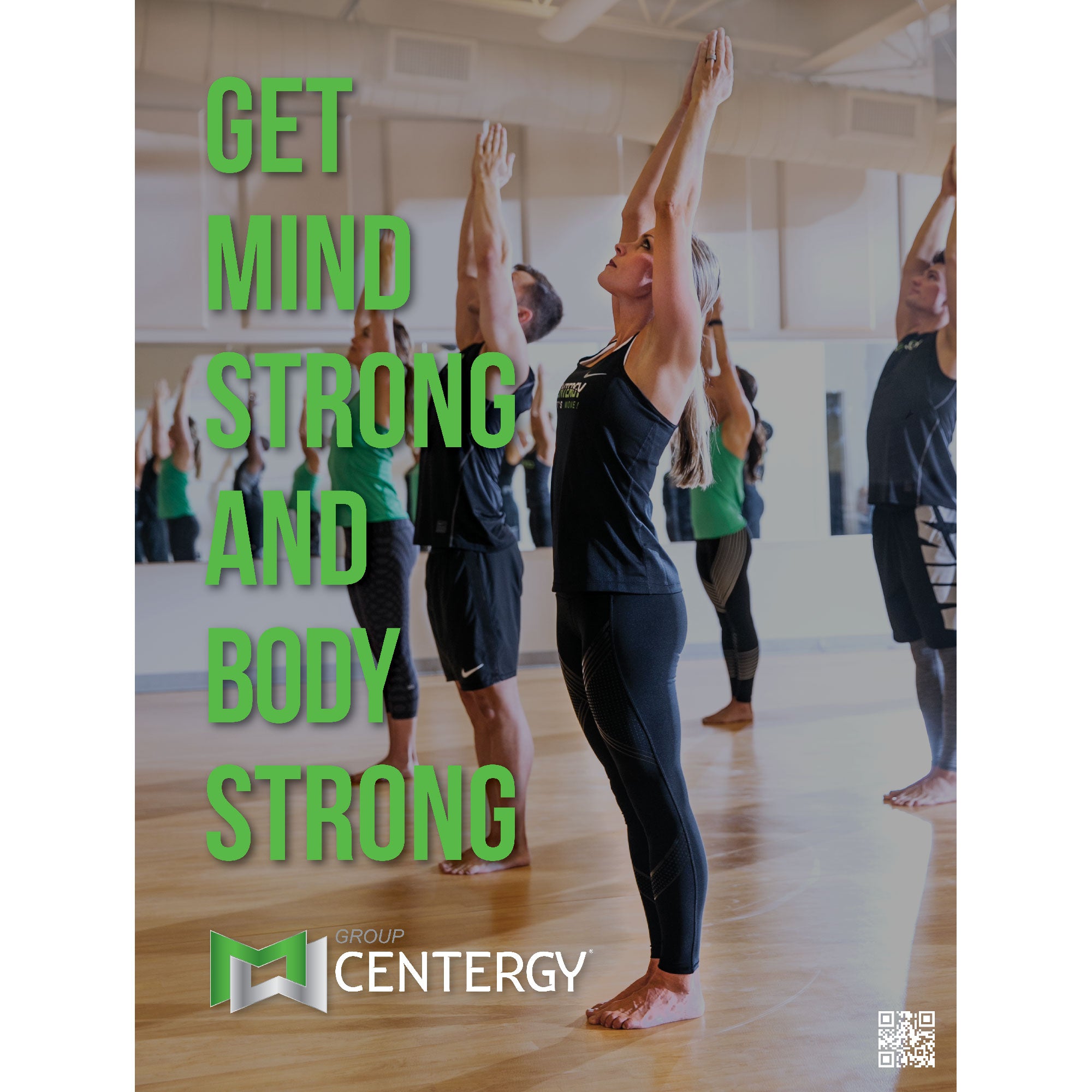 Group Centergy JUL19 Get Strong Poster