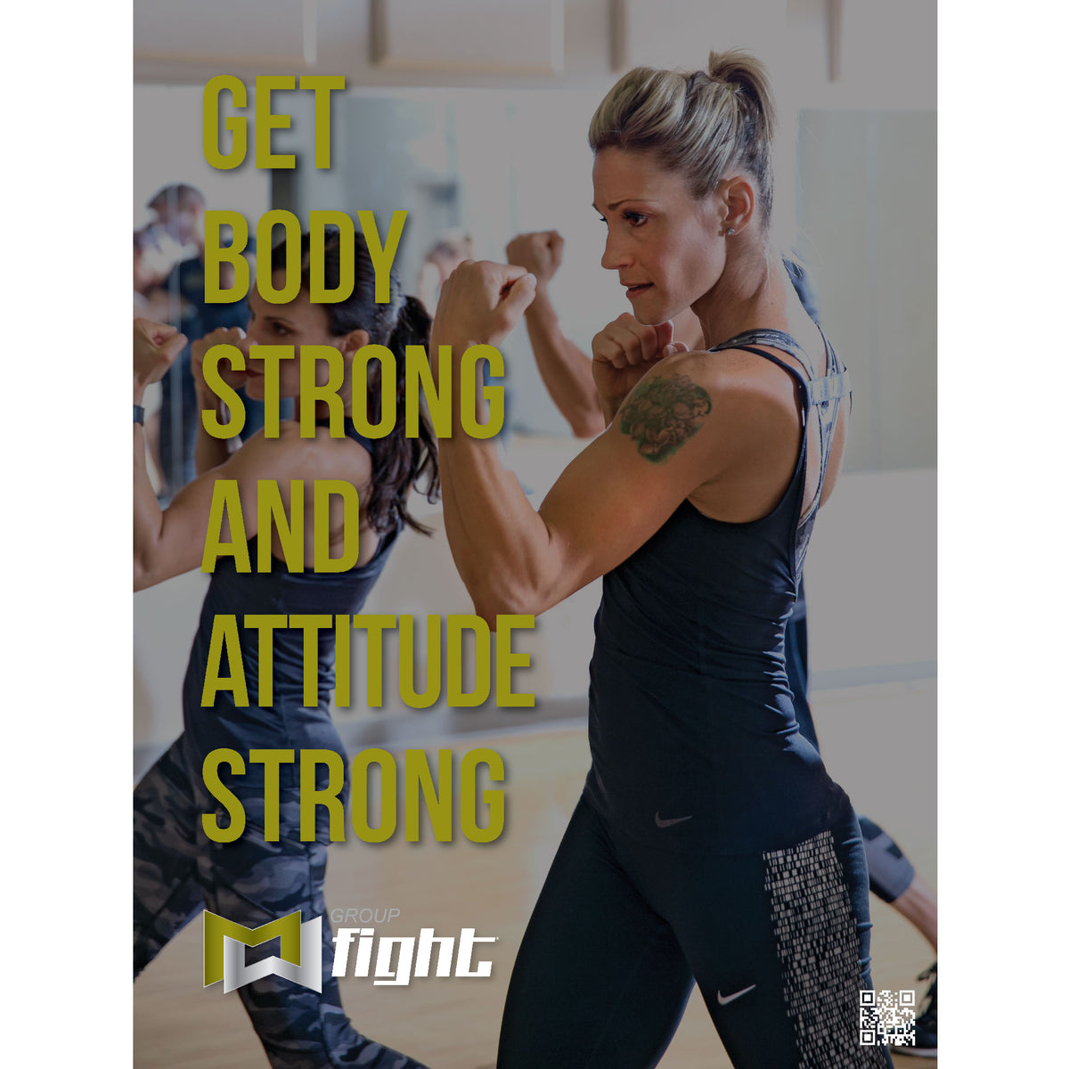 Group Fight JUL19 Get Strong Poster – MOSSA