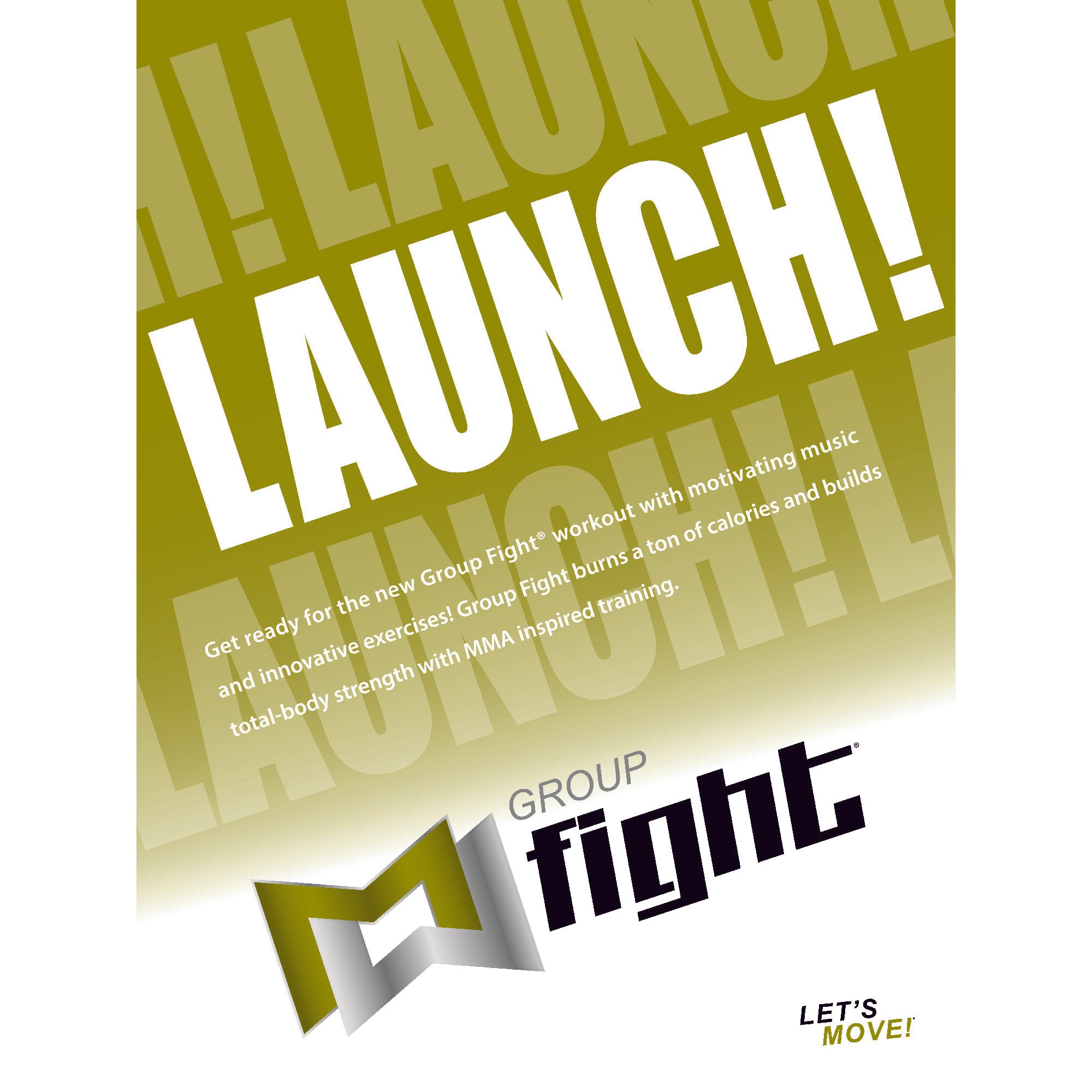 Group Fight Launch Poster