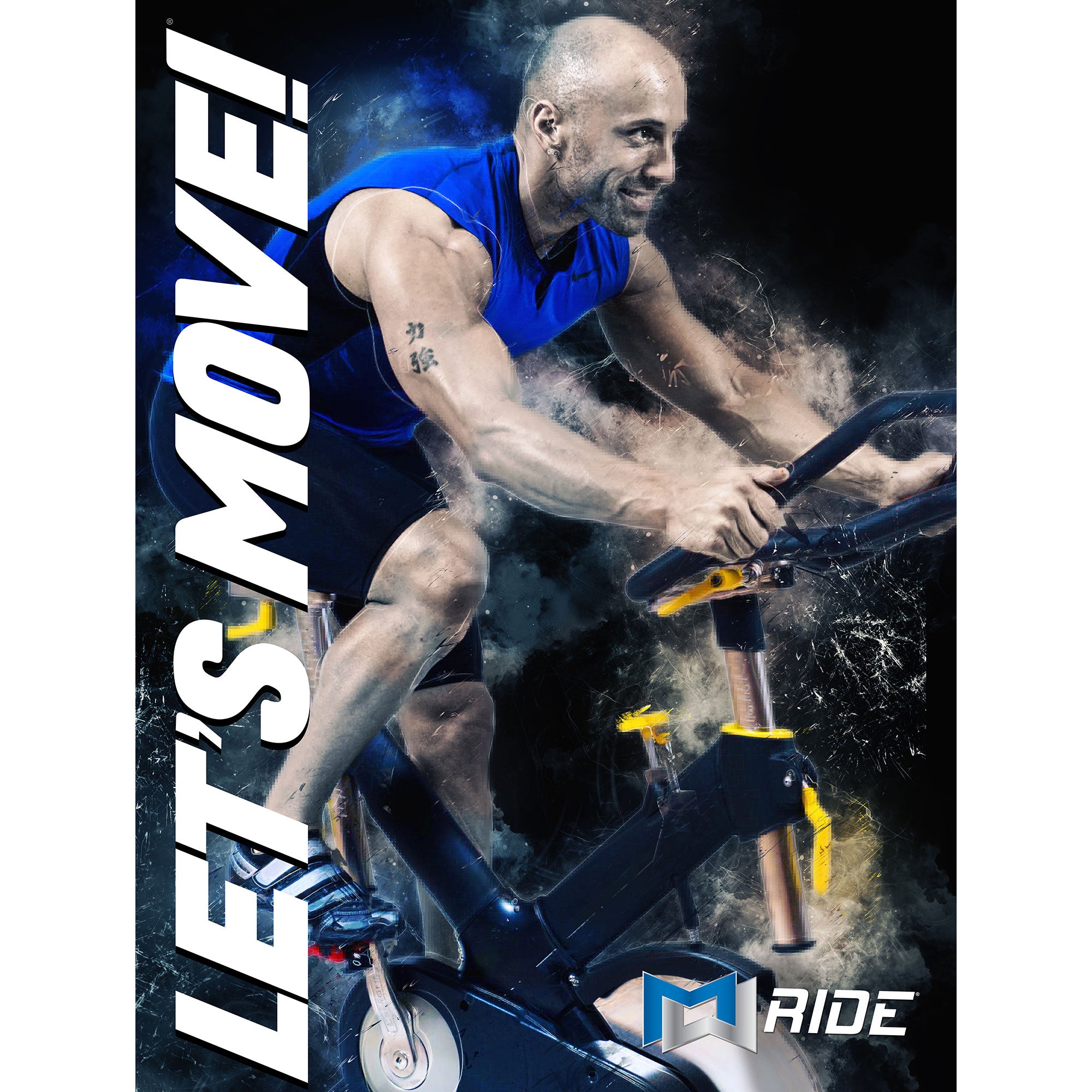 Group Ride JAN21 Let's Move Poster