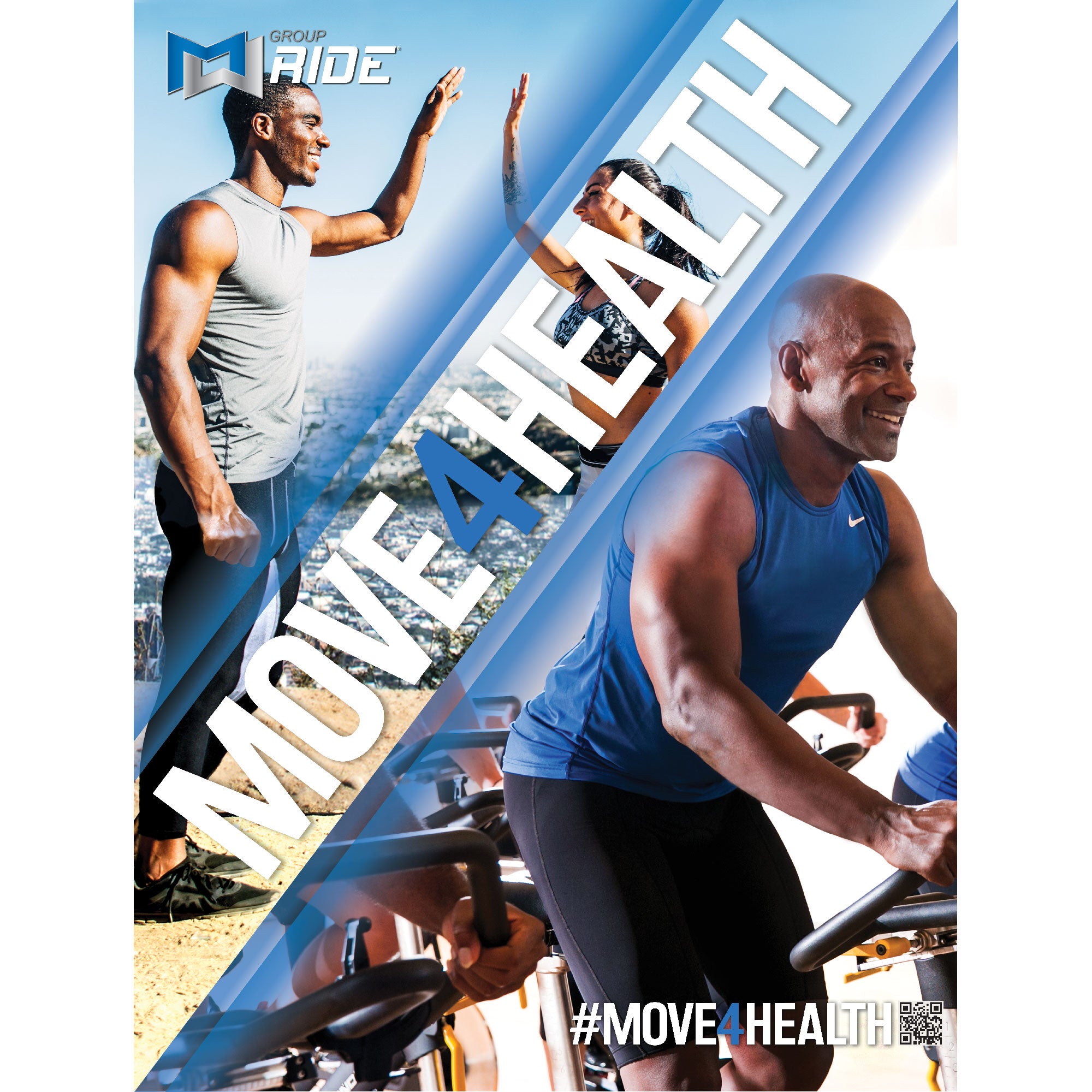 Group Ride JUL18 MOVE4HEALTH Poster