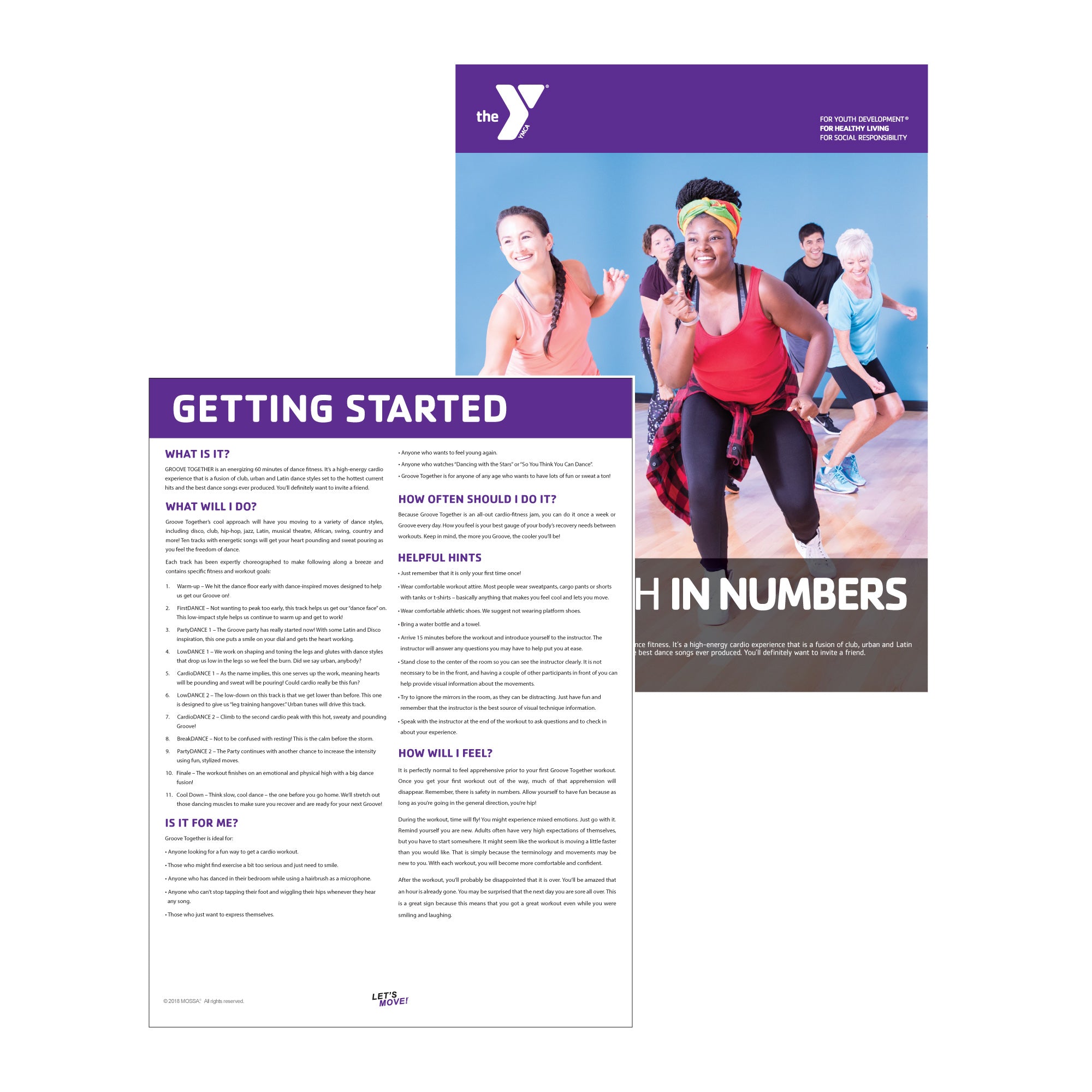 Y Groove Together STRENGTH IN NUMBERS Getting Started Sheets