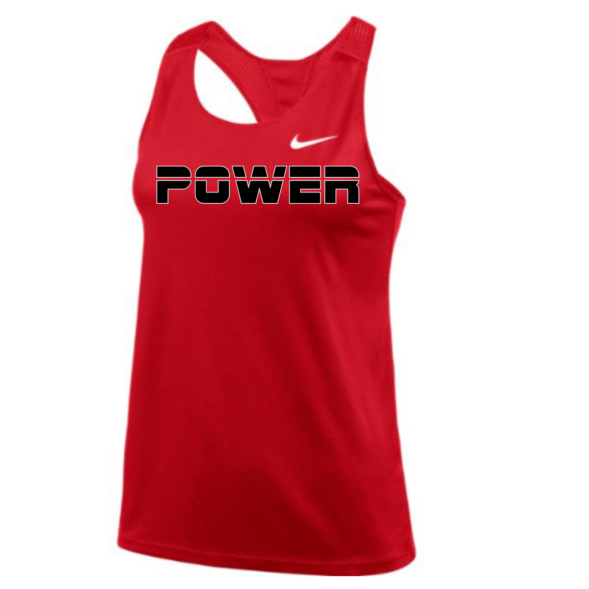 Black and red top nike tank top