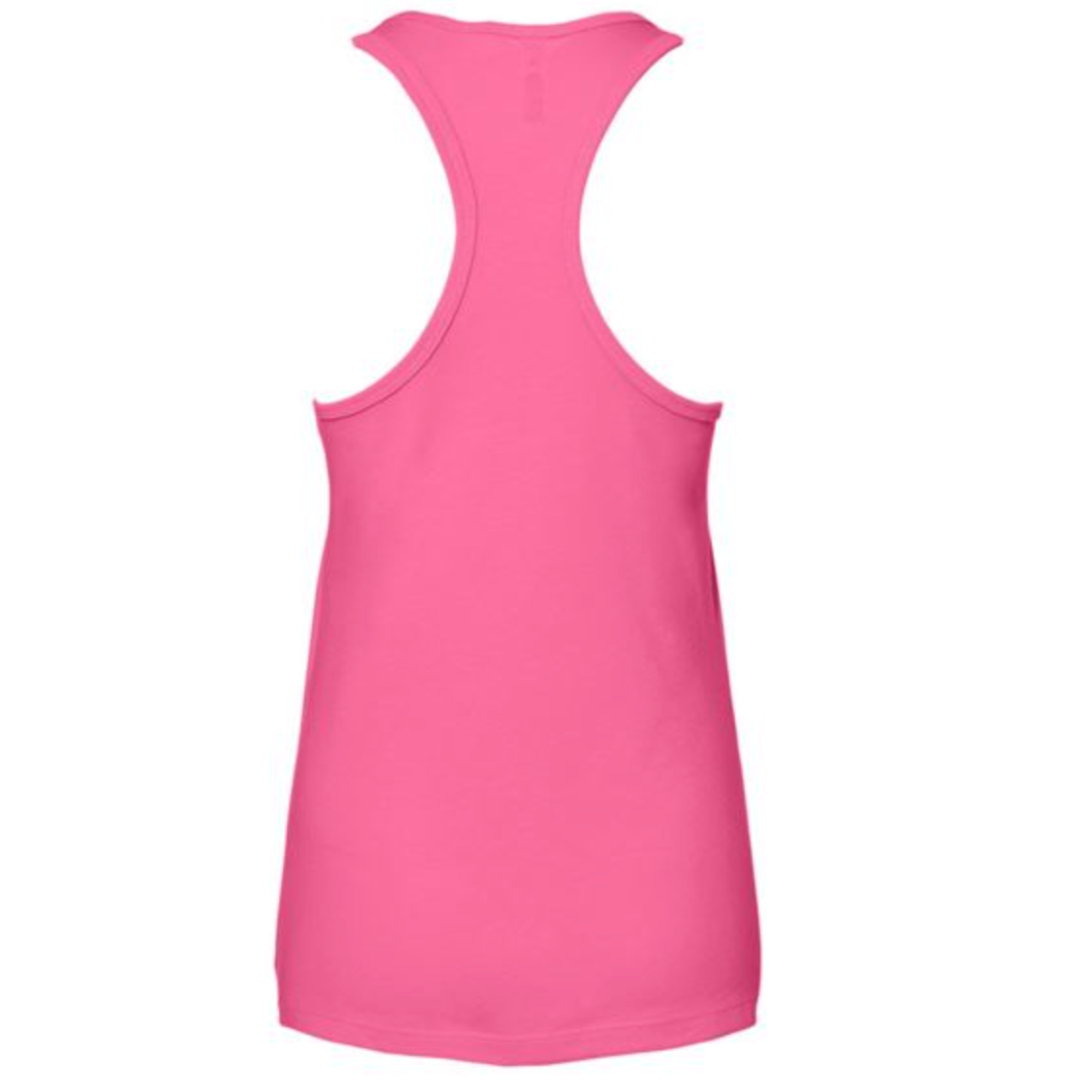 MOSSA Bella + Canvas Pink Racerback Tank