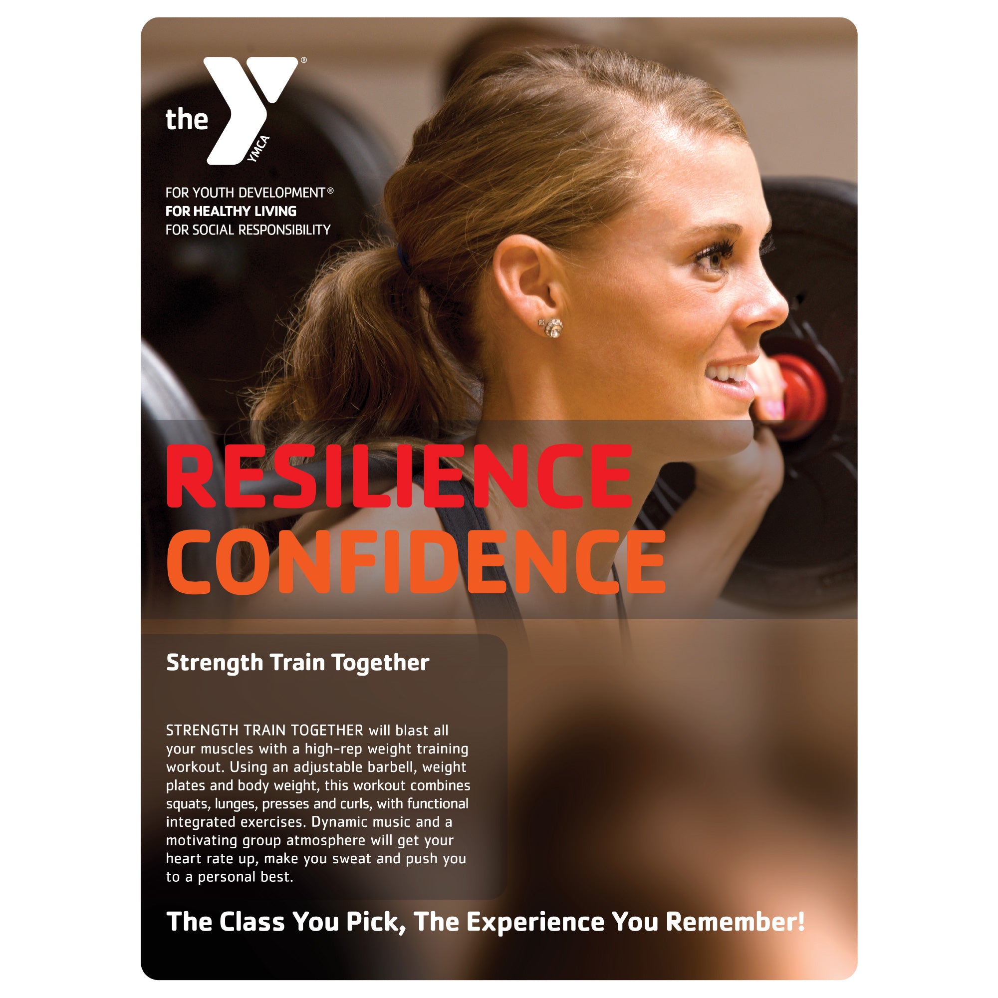 Y Strength Train Together FULL PHOTO Poster