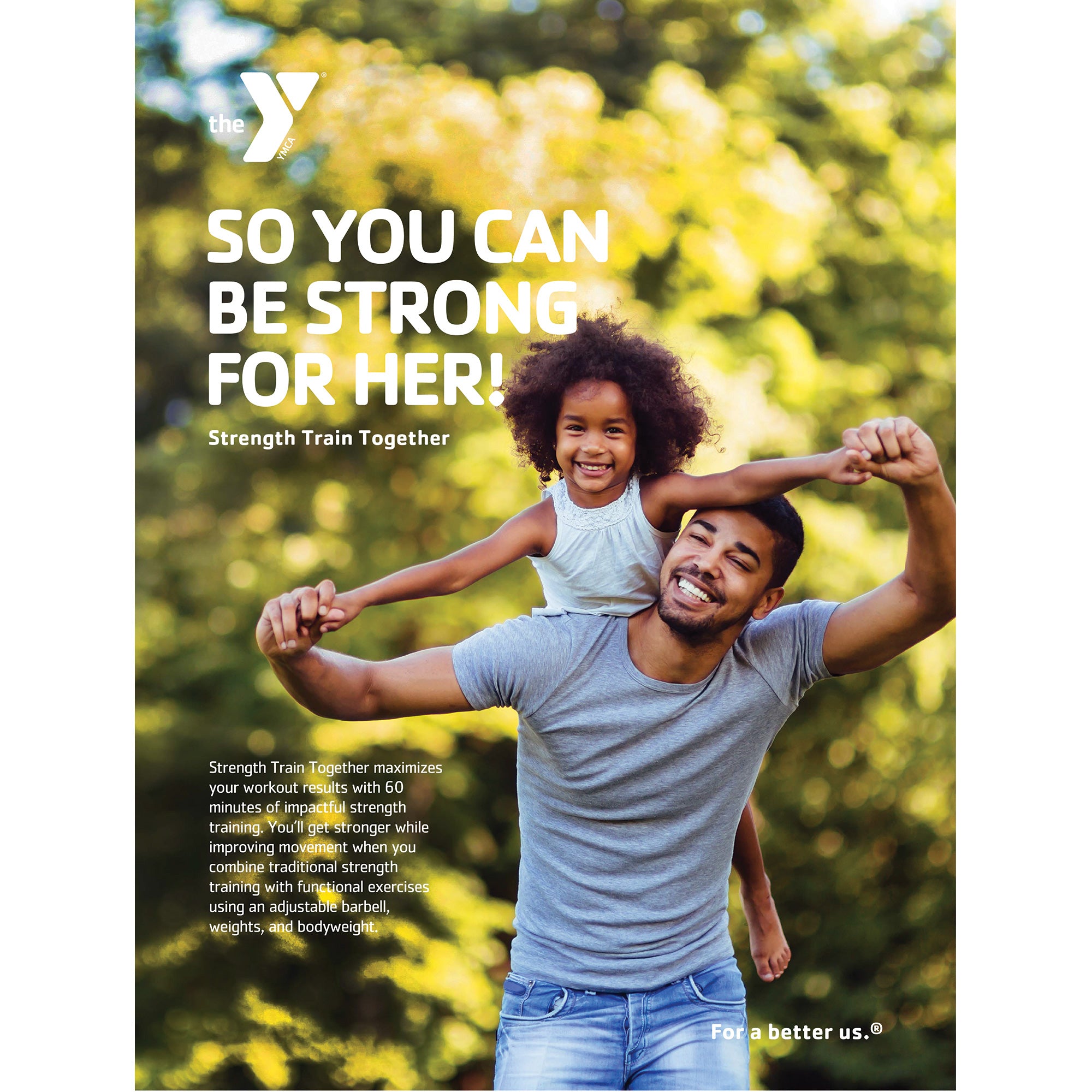 Y Strength Train Together SO YOU CAN Poster