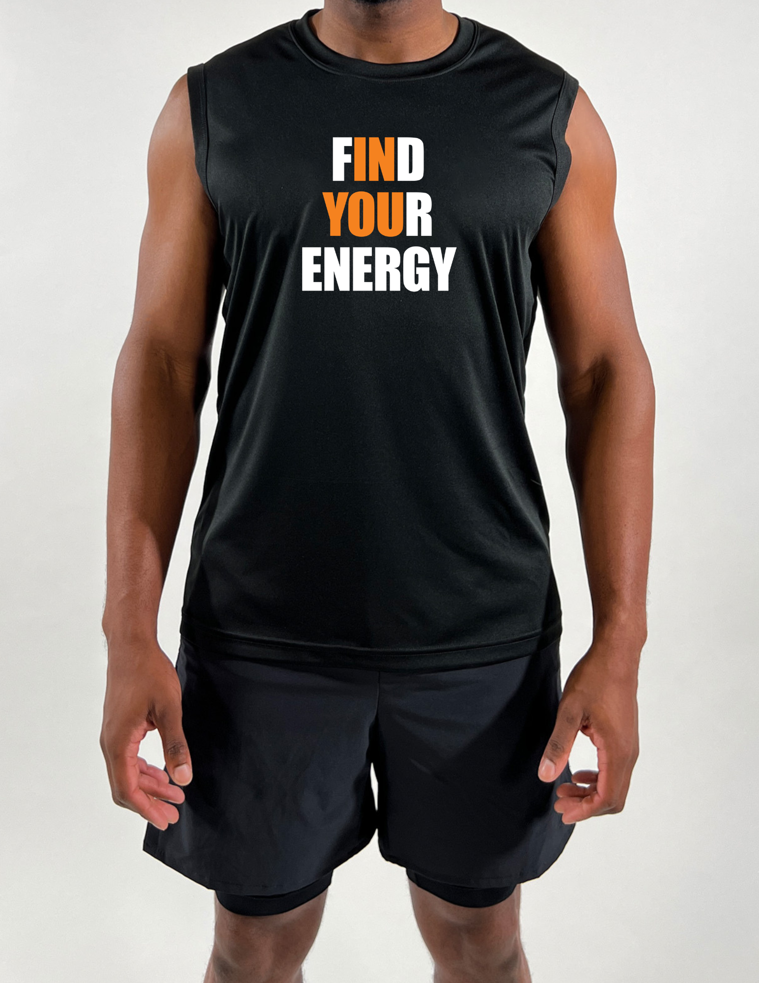 Find Your Energy Group Blast Mens Sleeveless Tank
