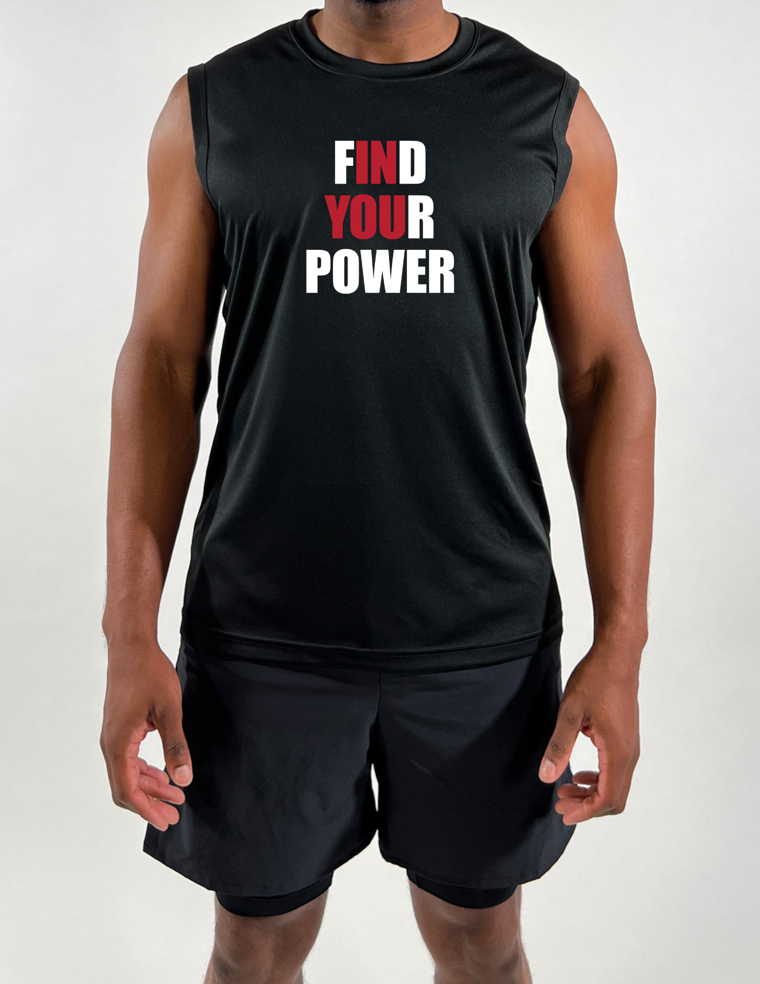 Find Your Power Men's Sleeveless Tank