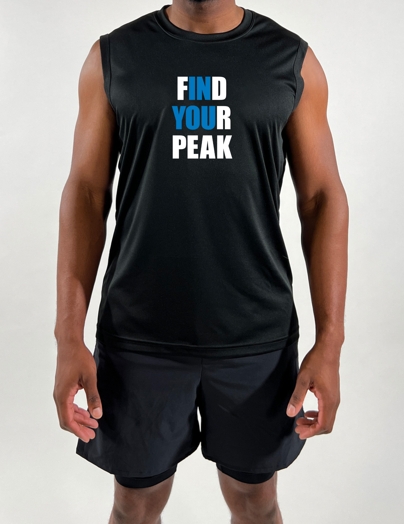 Find Your Peak Mens Group Ride Sleeveless Tank