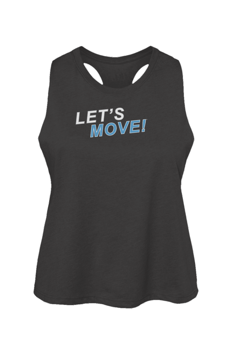 Group Active Let's Move Women's Racerback Cropped Tank