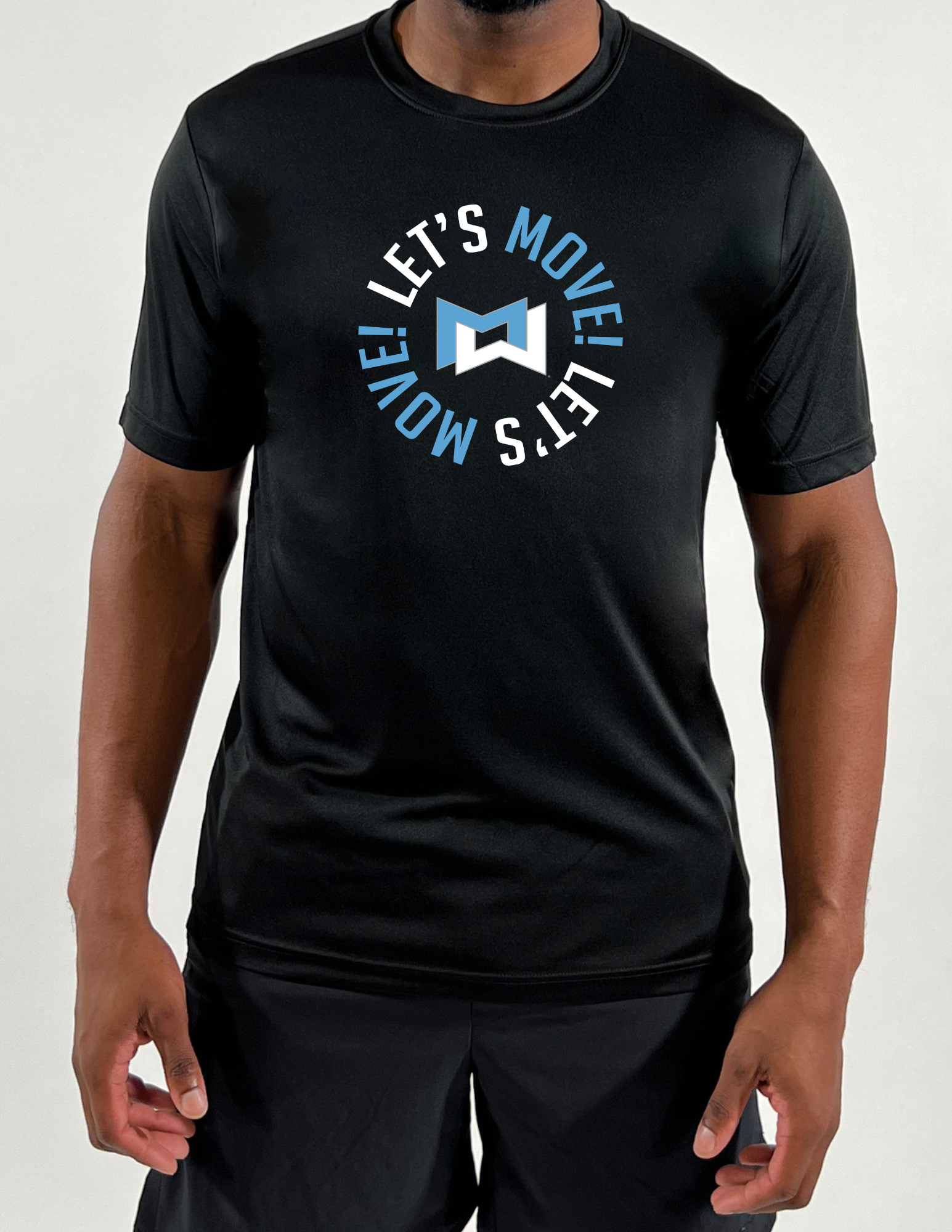 Group Active Circle Logo Mens Performance Shirt