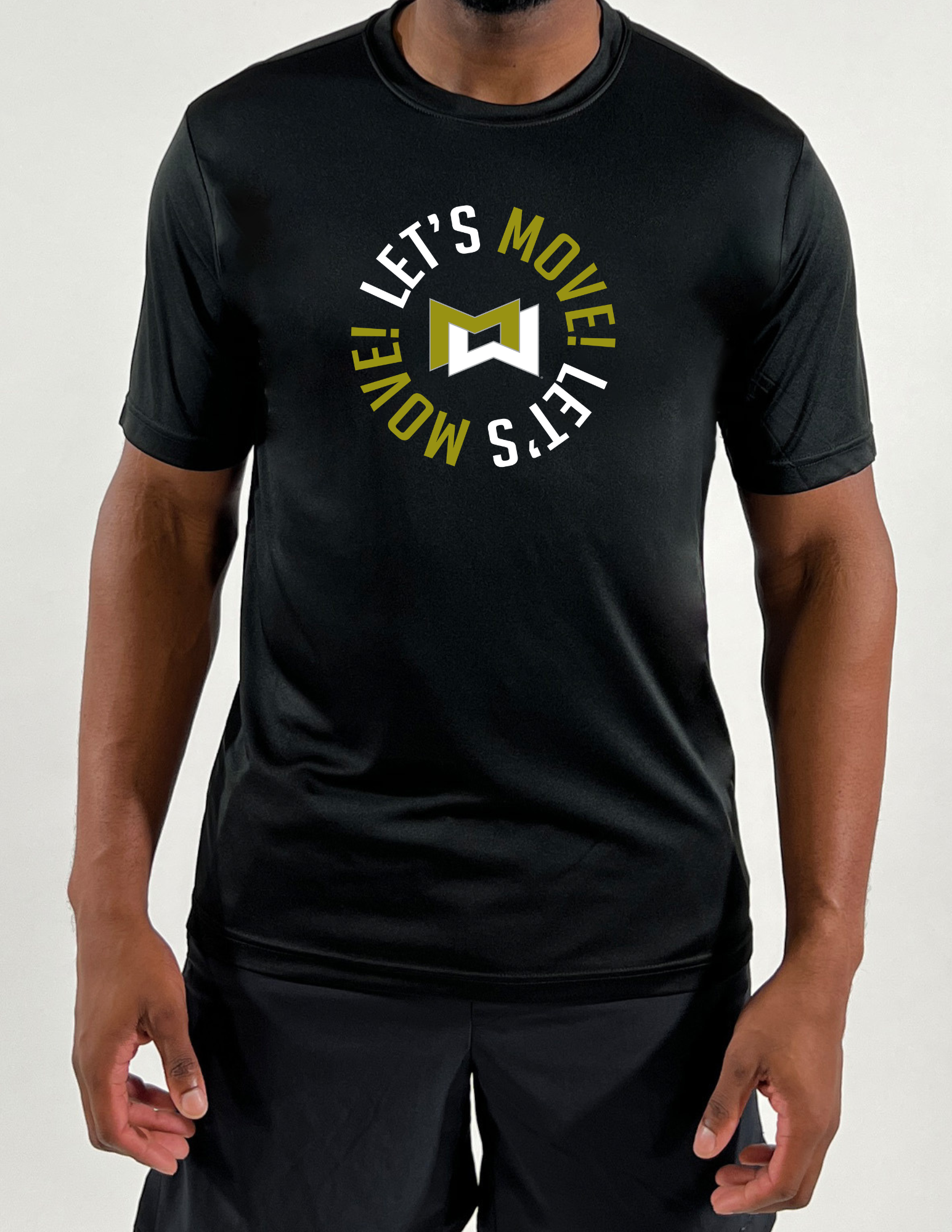 Group Fight Circle Logo Mens Performance Shirt