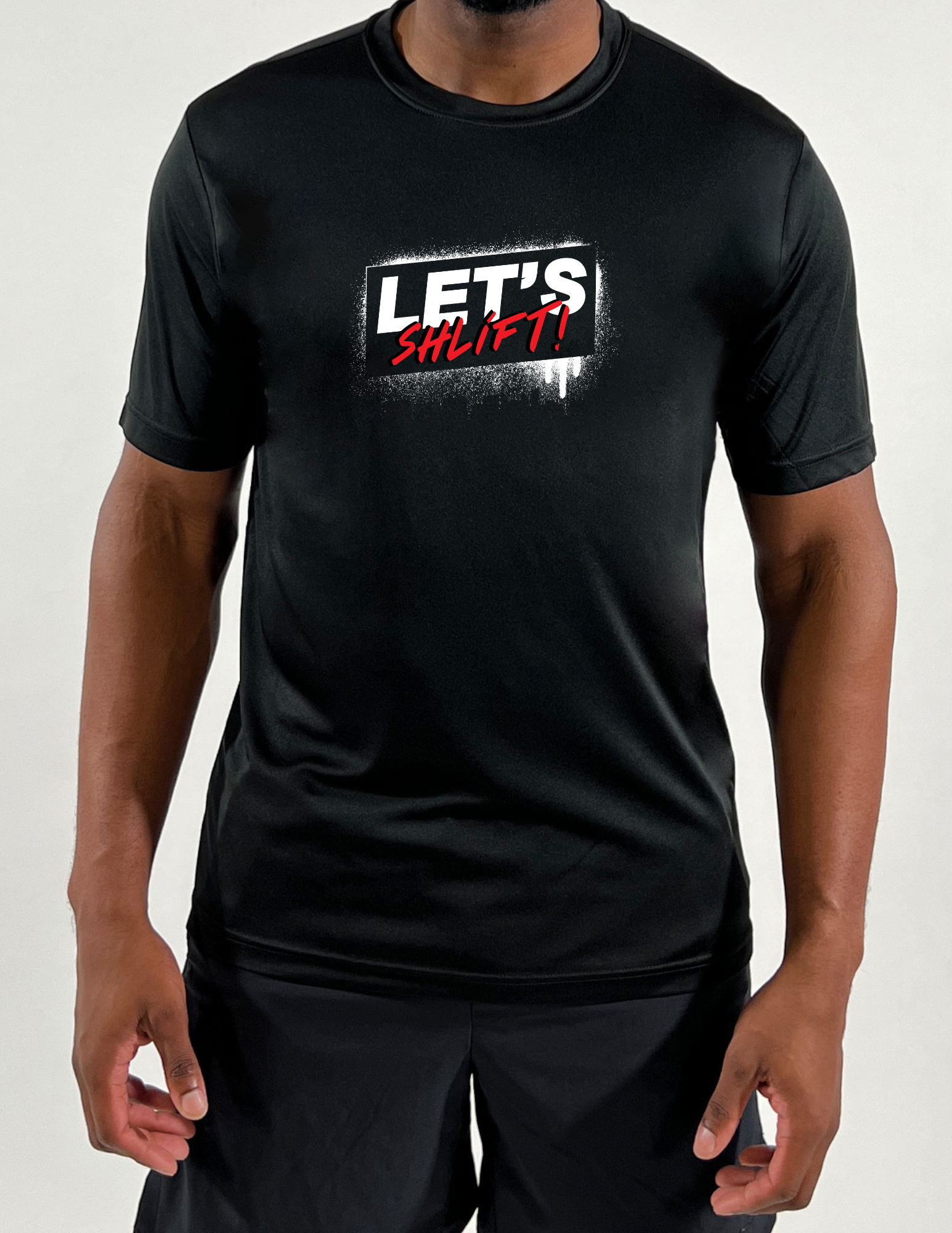 Let's Shlift 3D30 Mens Performance Shirt