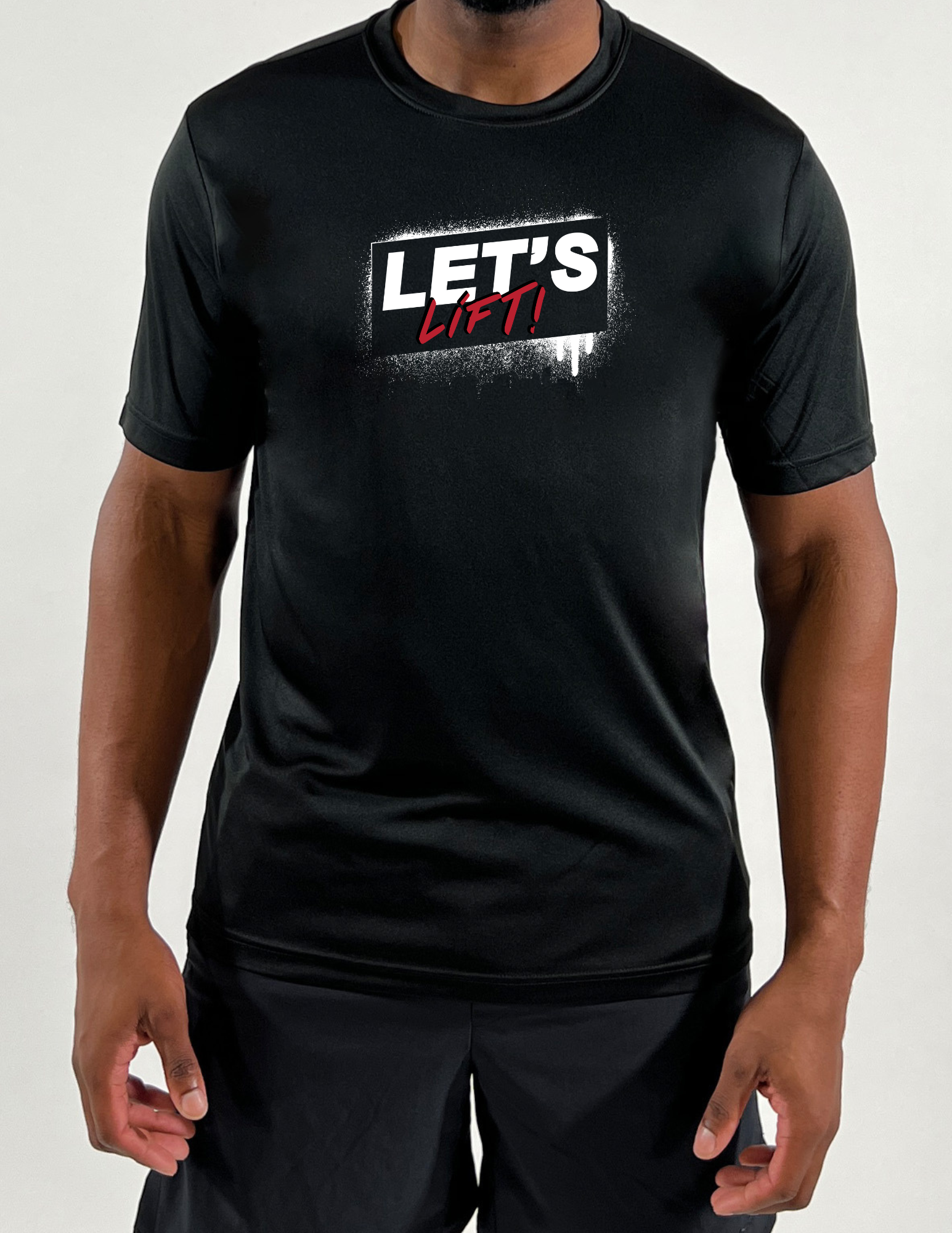 Let's Lift Group Power Men's Performance Shirt