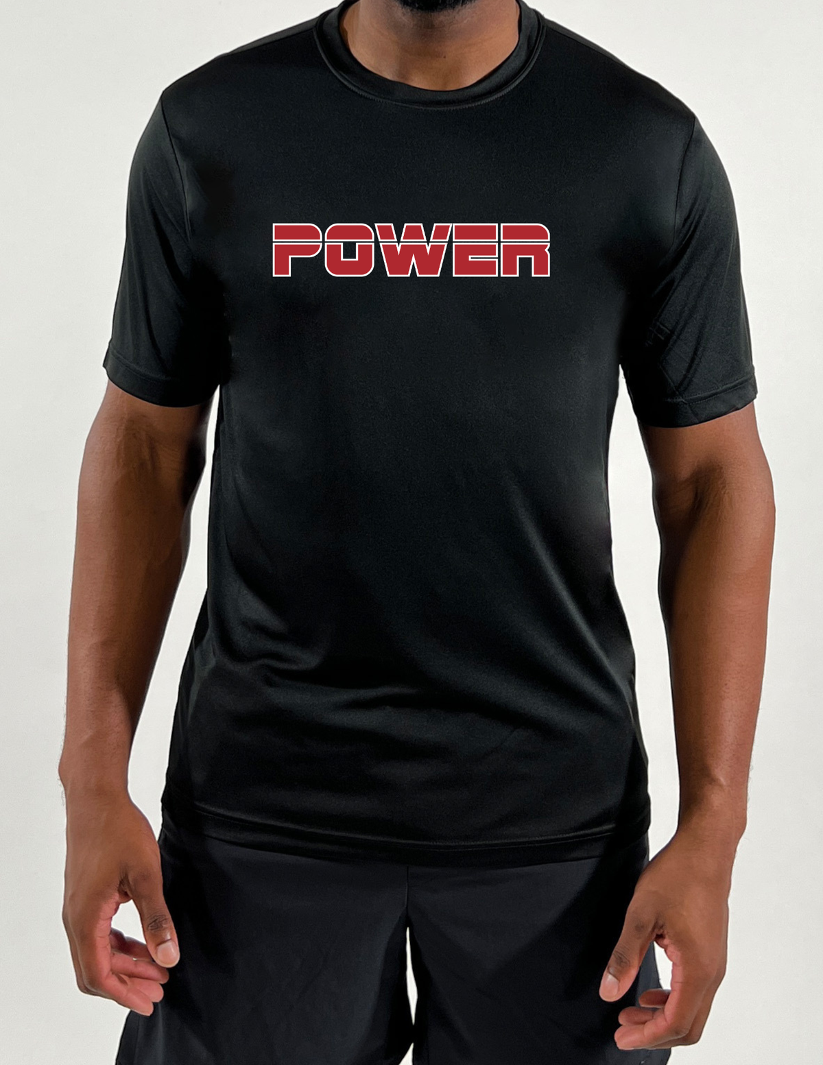 POWER Mens Performance Shirt- Black