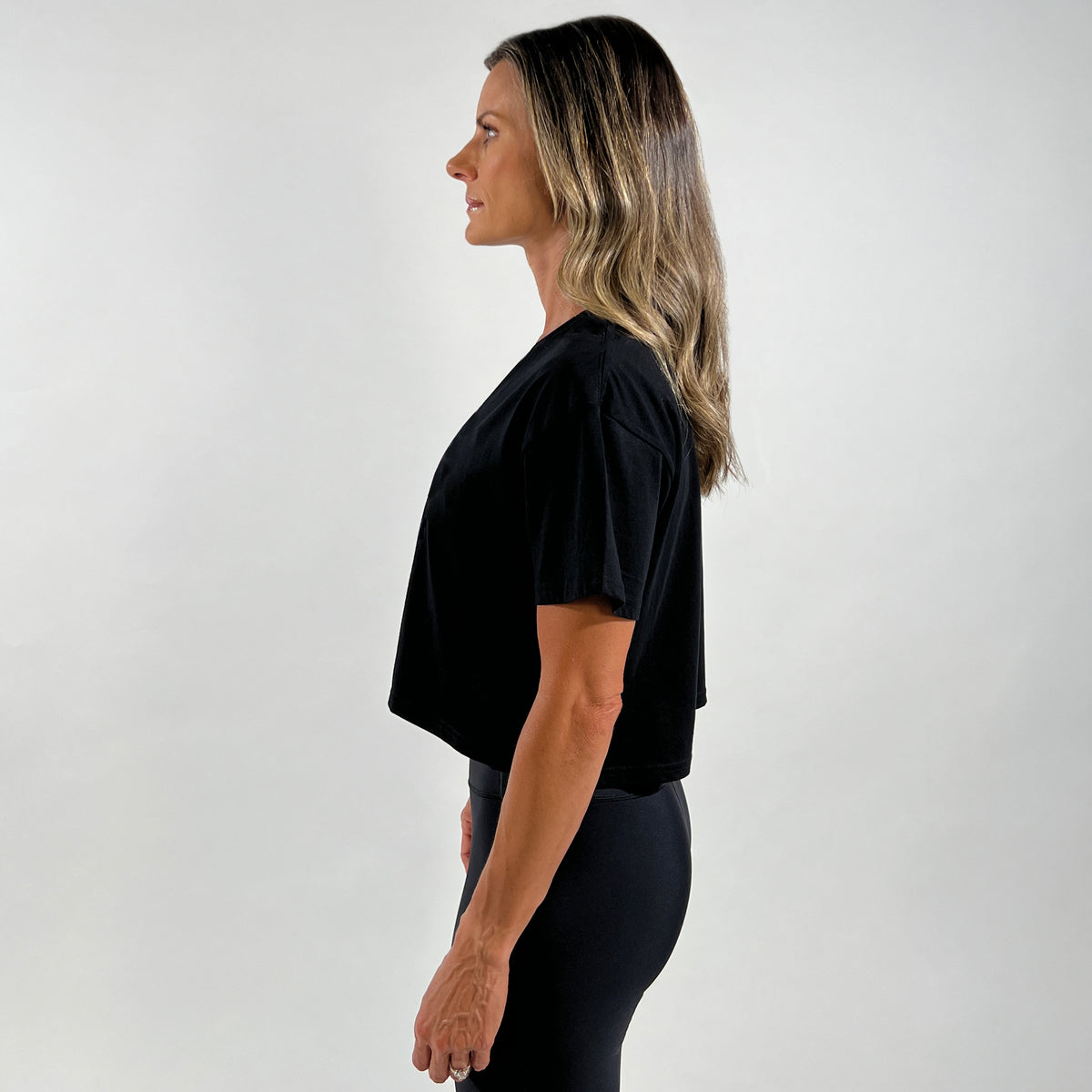 Groove Collegiate Cropped Tee
