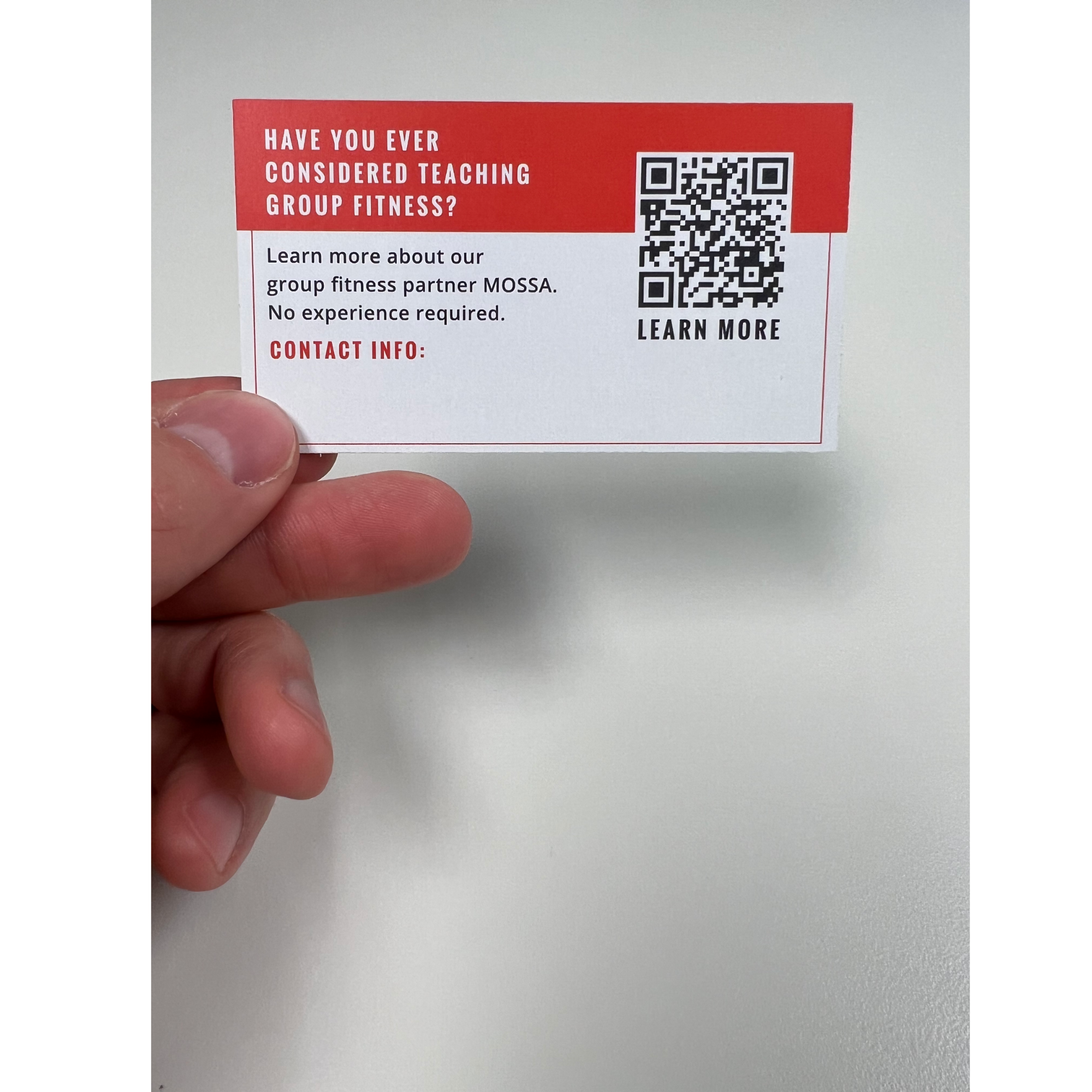 Join the Movement Business Cards